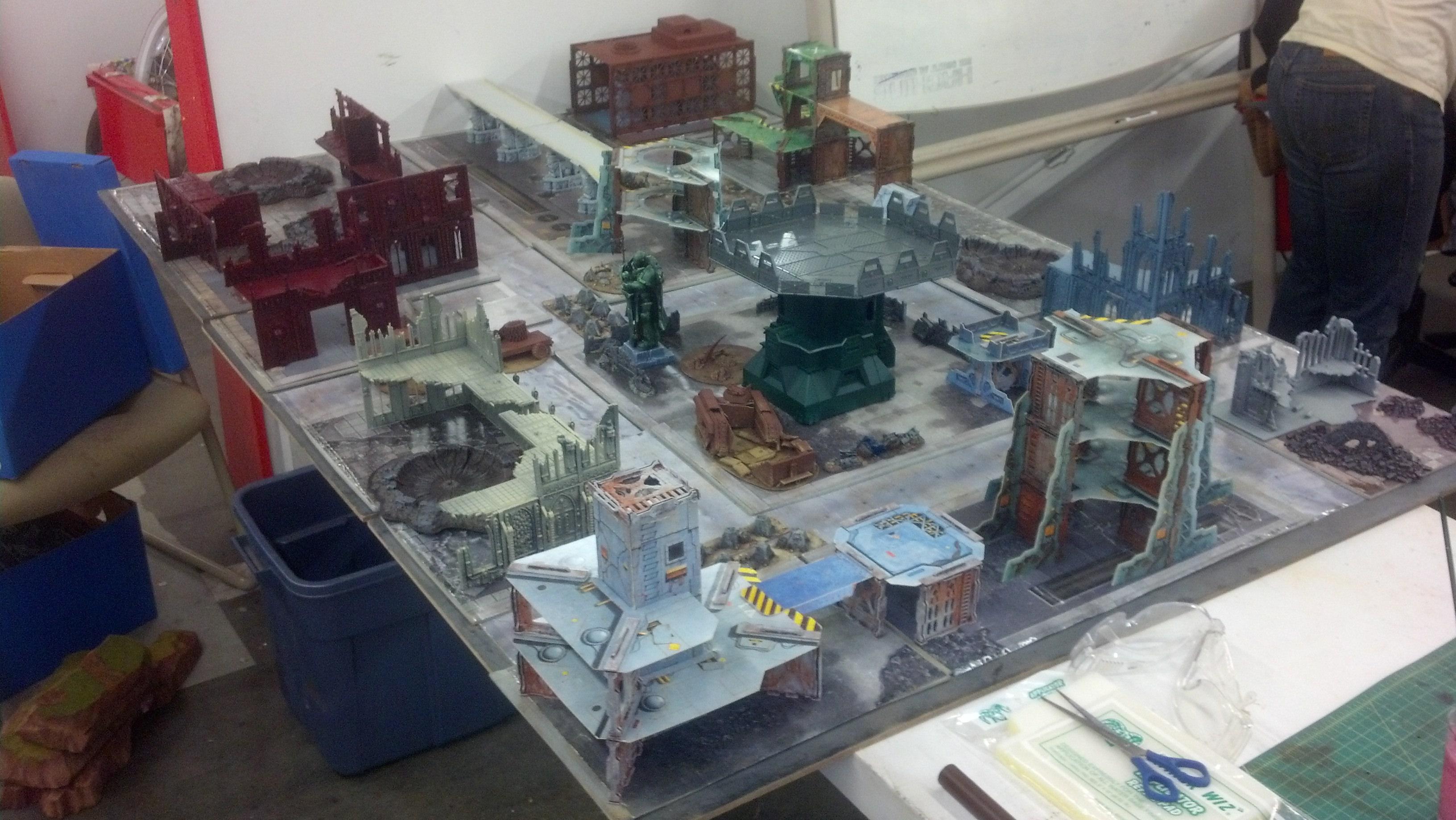 Cities Of Death, Game Table, Work In Progress