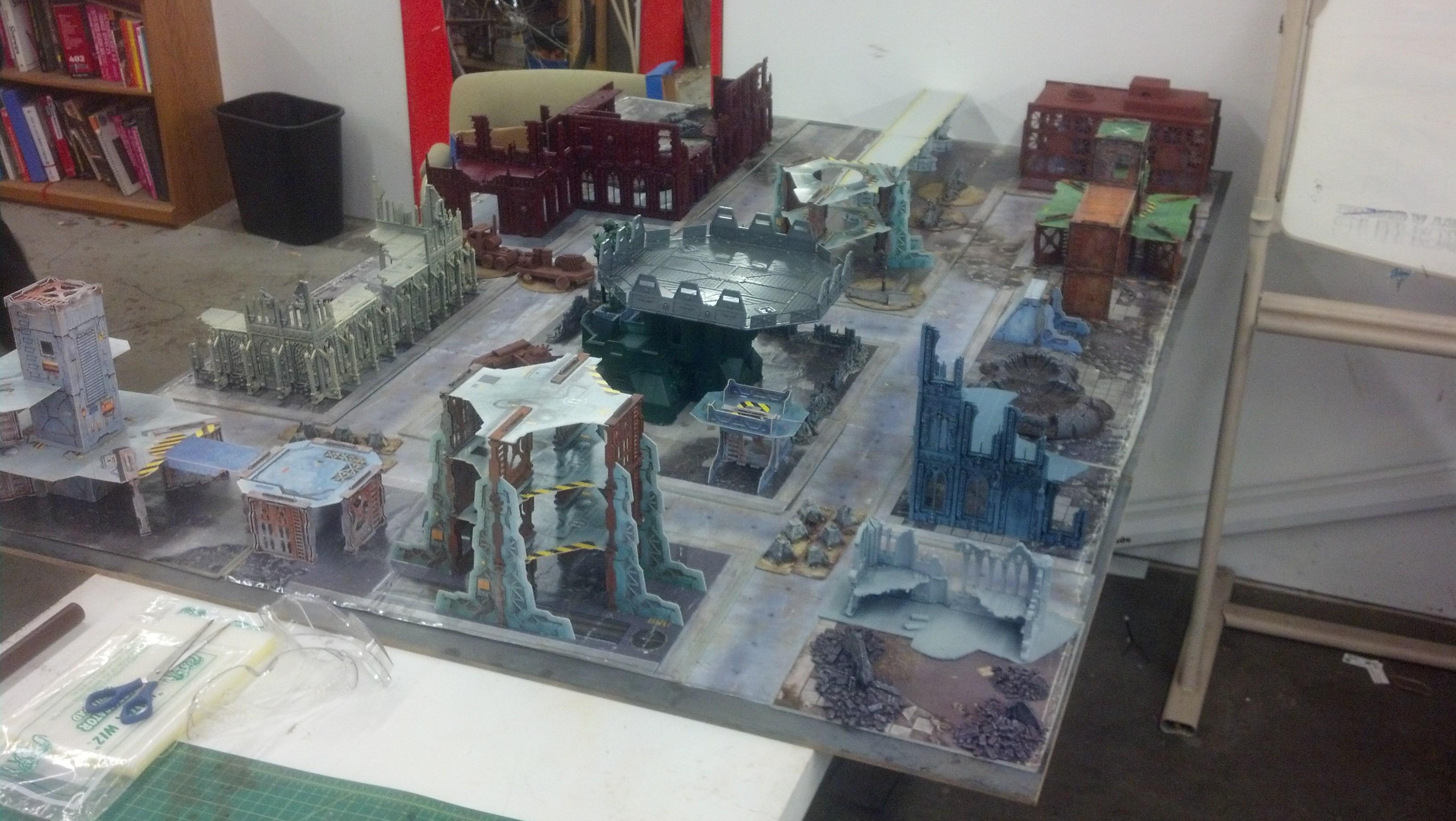 Cities Of Death, Game Table, Work In Progress