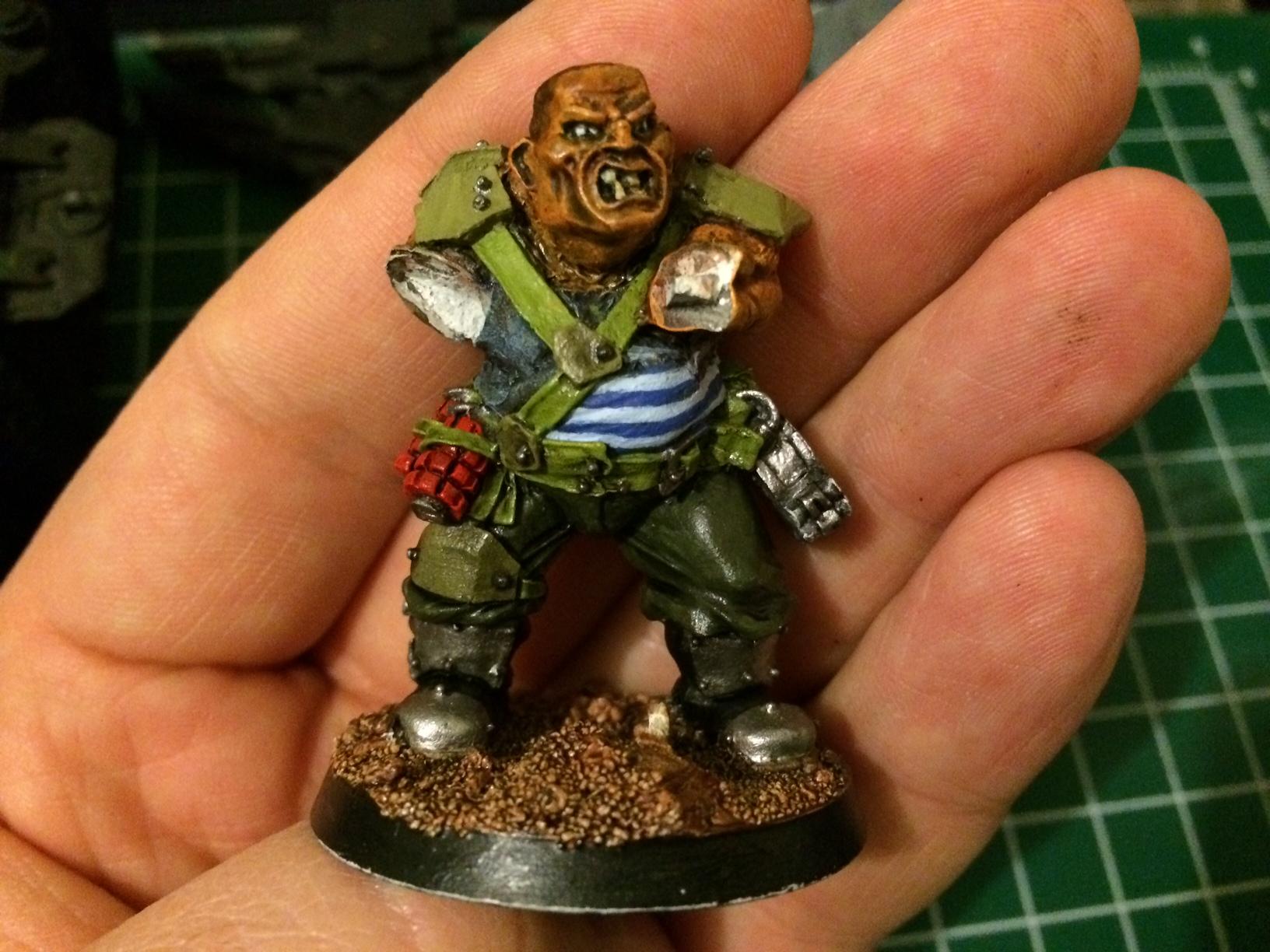 Ogryn Bodyguard, Work In Progress