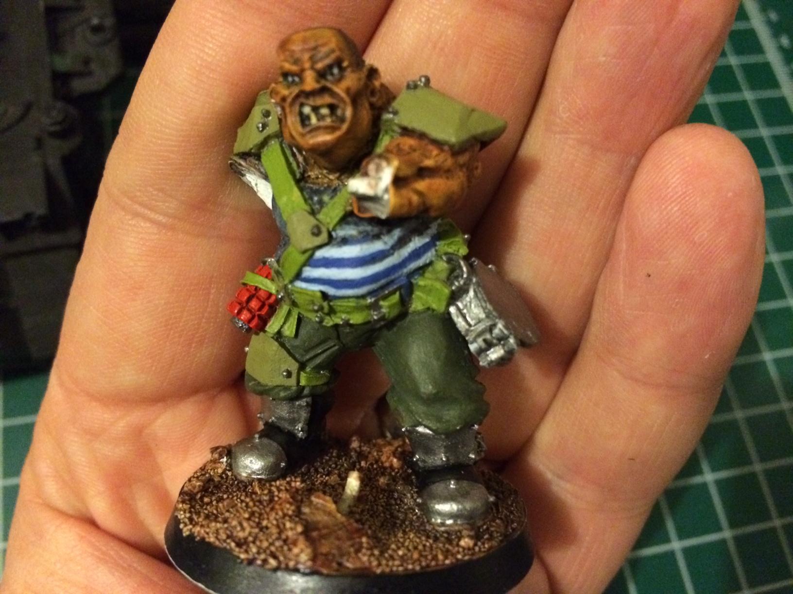 Ogryn Bodyguard, Work In Progress