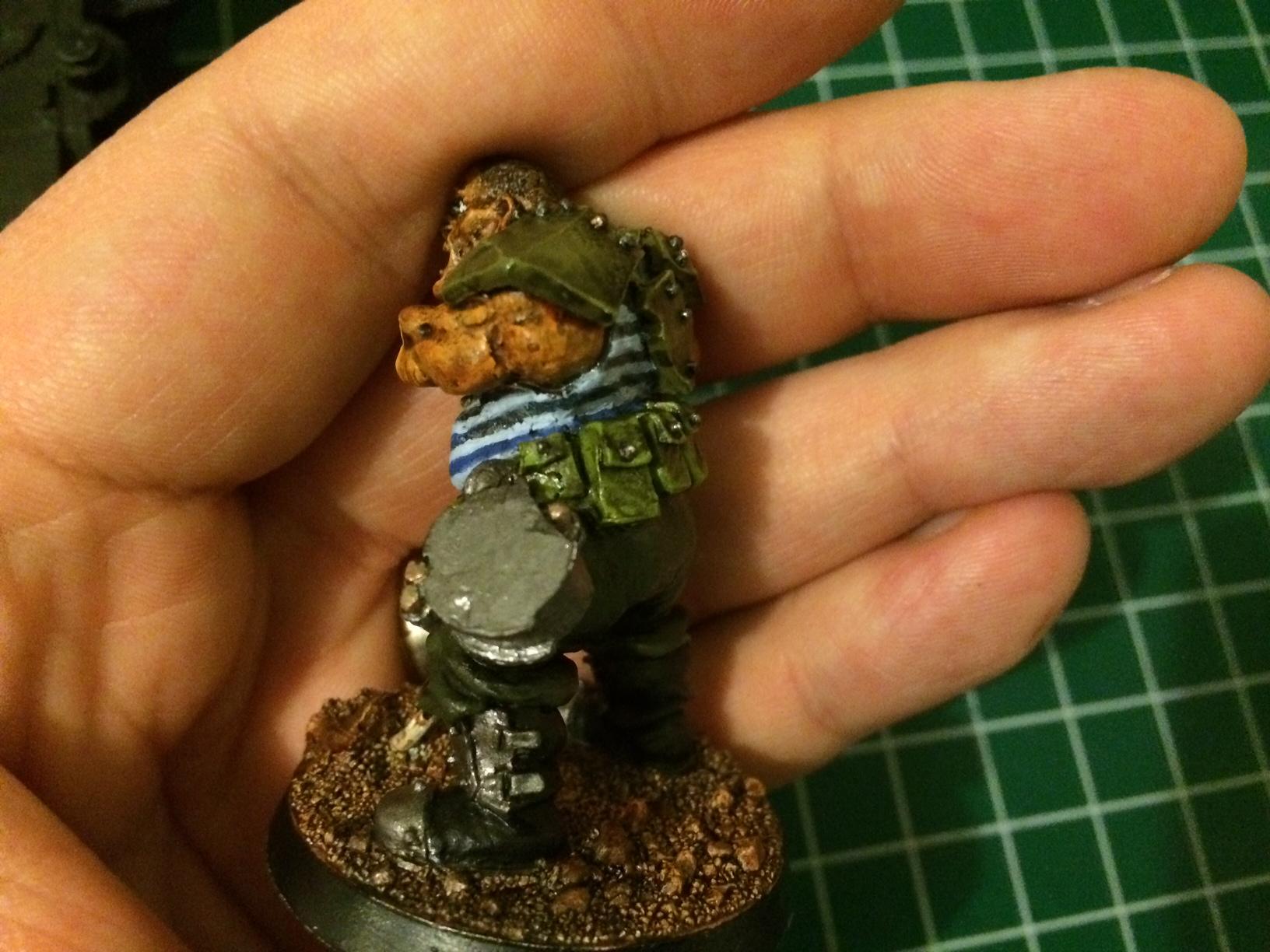 Ogryn Bodyguard, Work In Progress