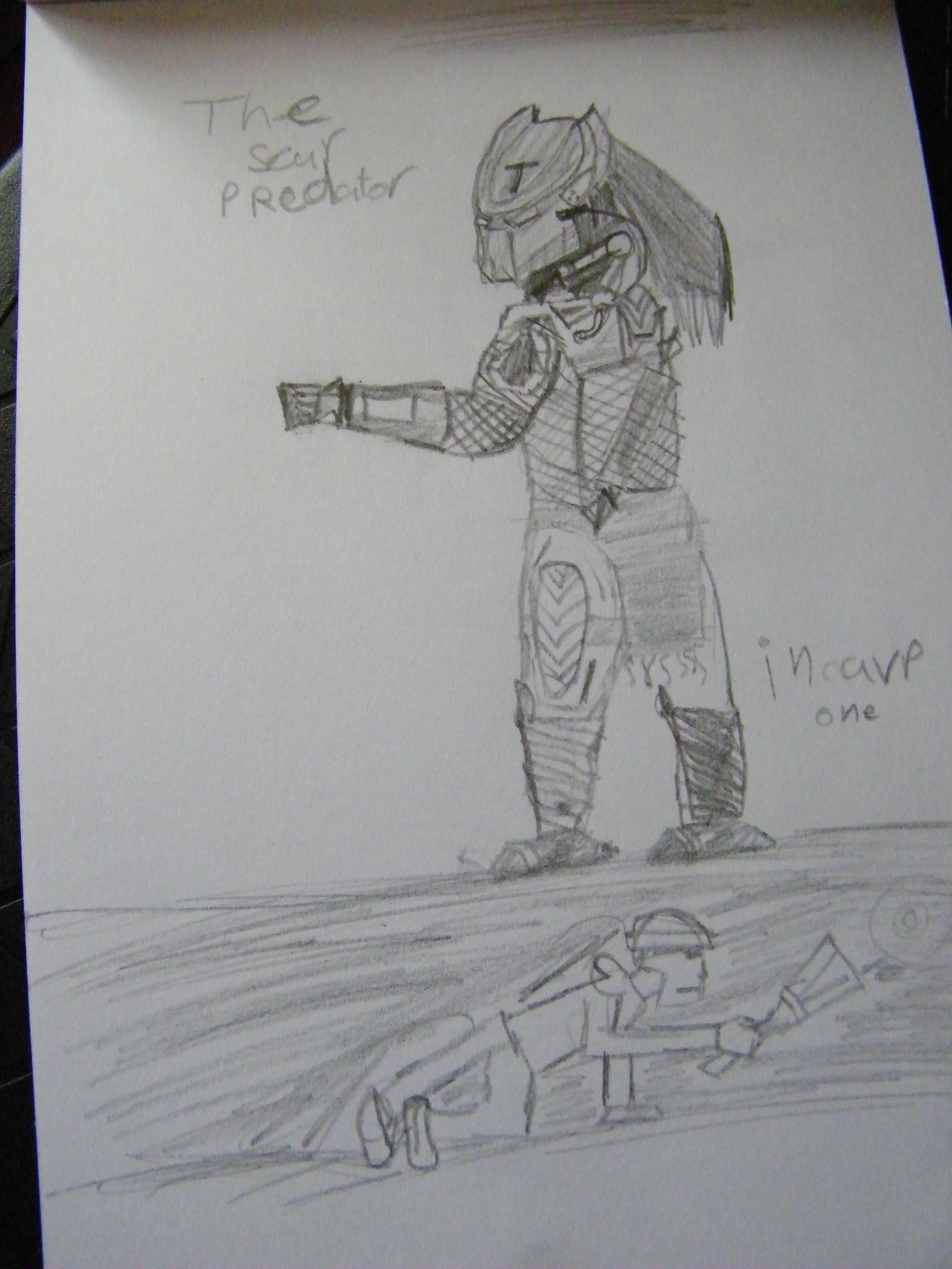 My son's sketch