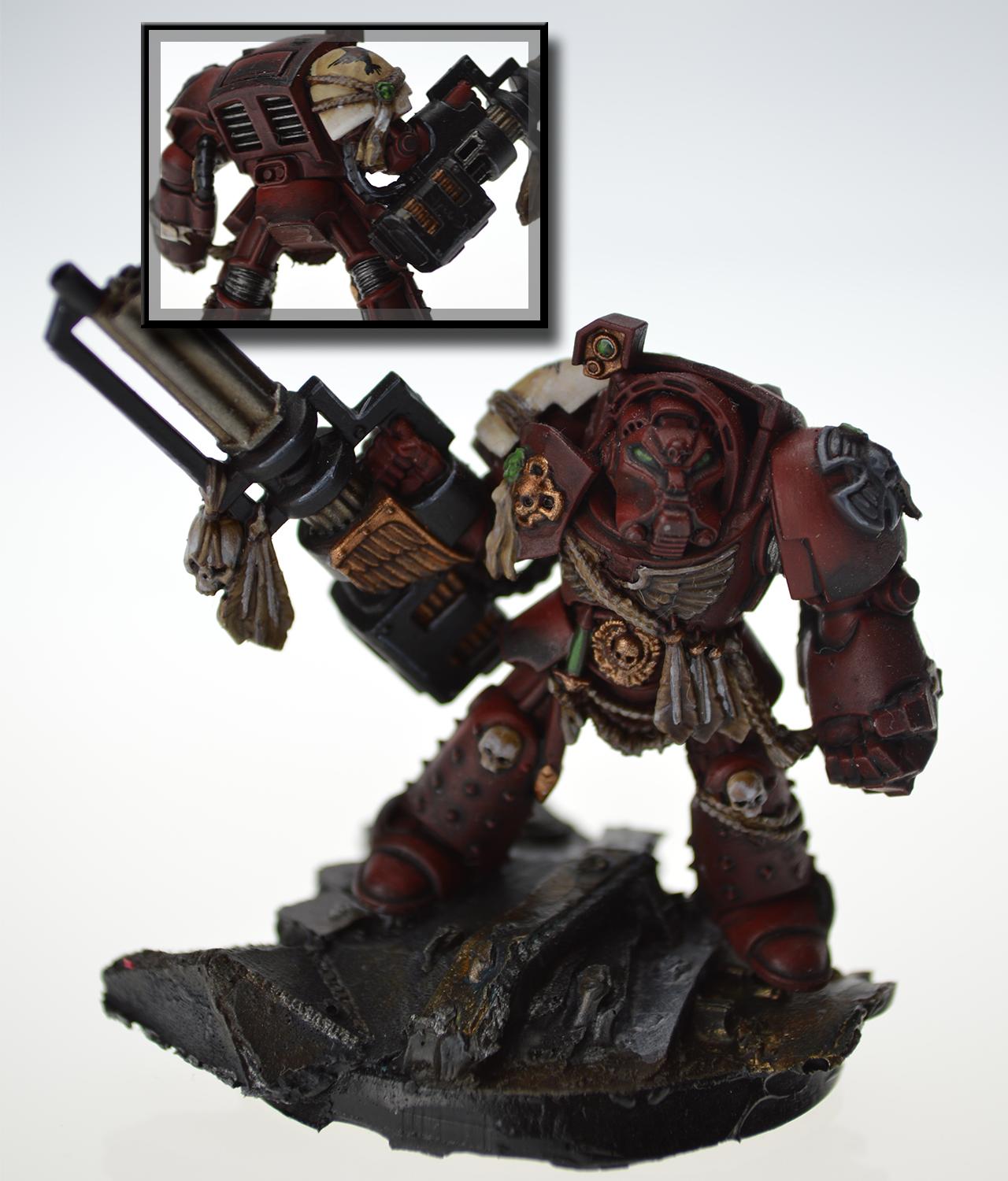 Black Red, Marines Blood Ravens, Photography, Red, Space Marines