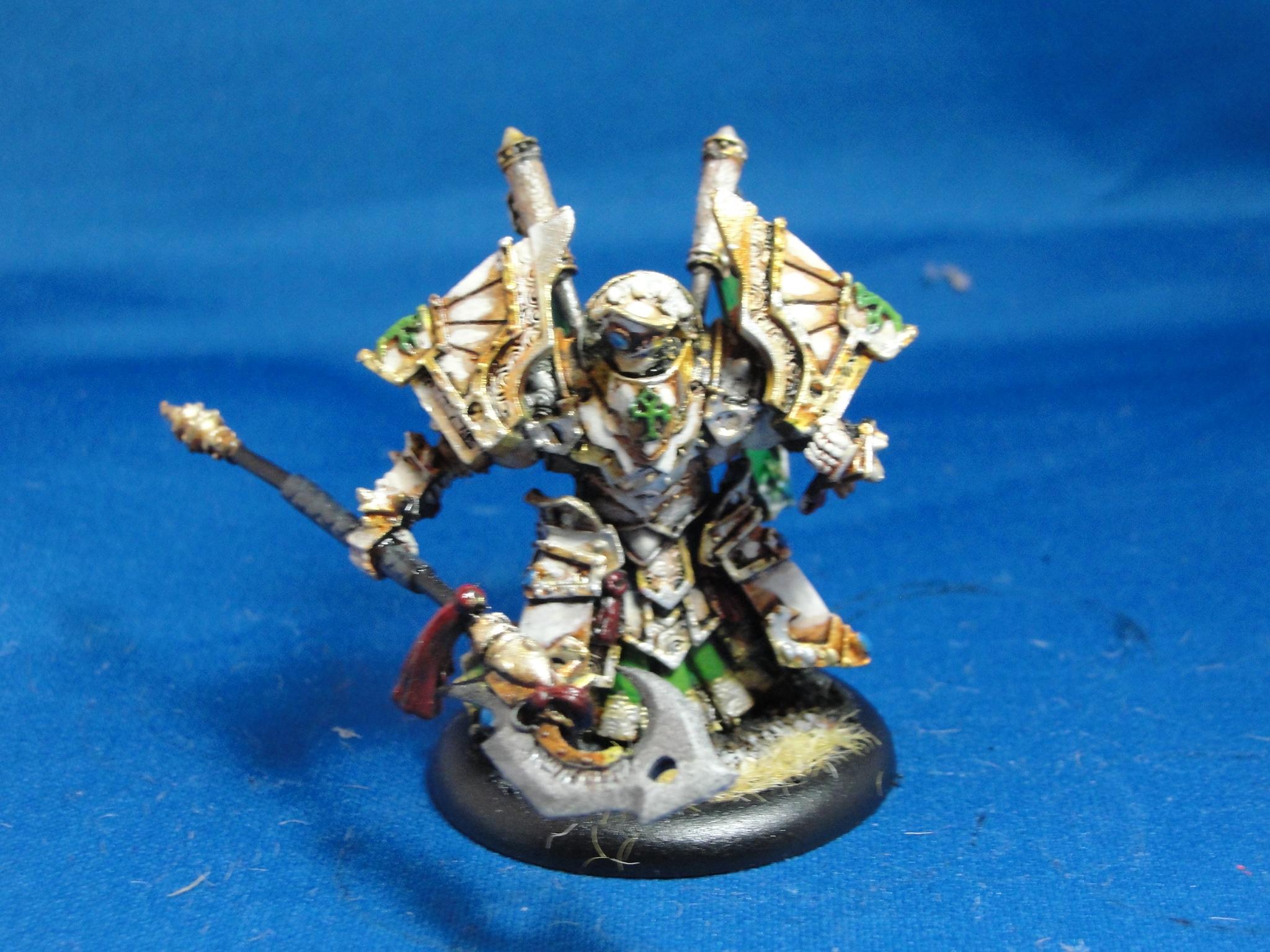 Warmachine, Protectorate of Menoth, Exemplar Bastion Seneschal