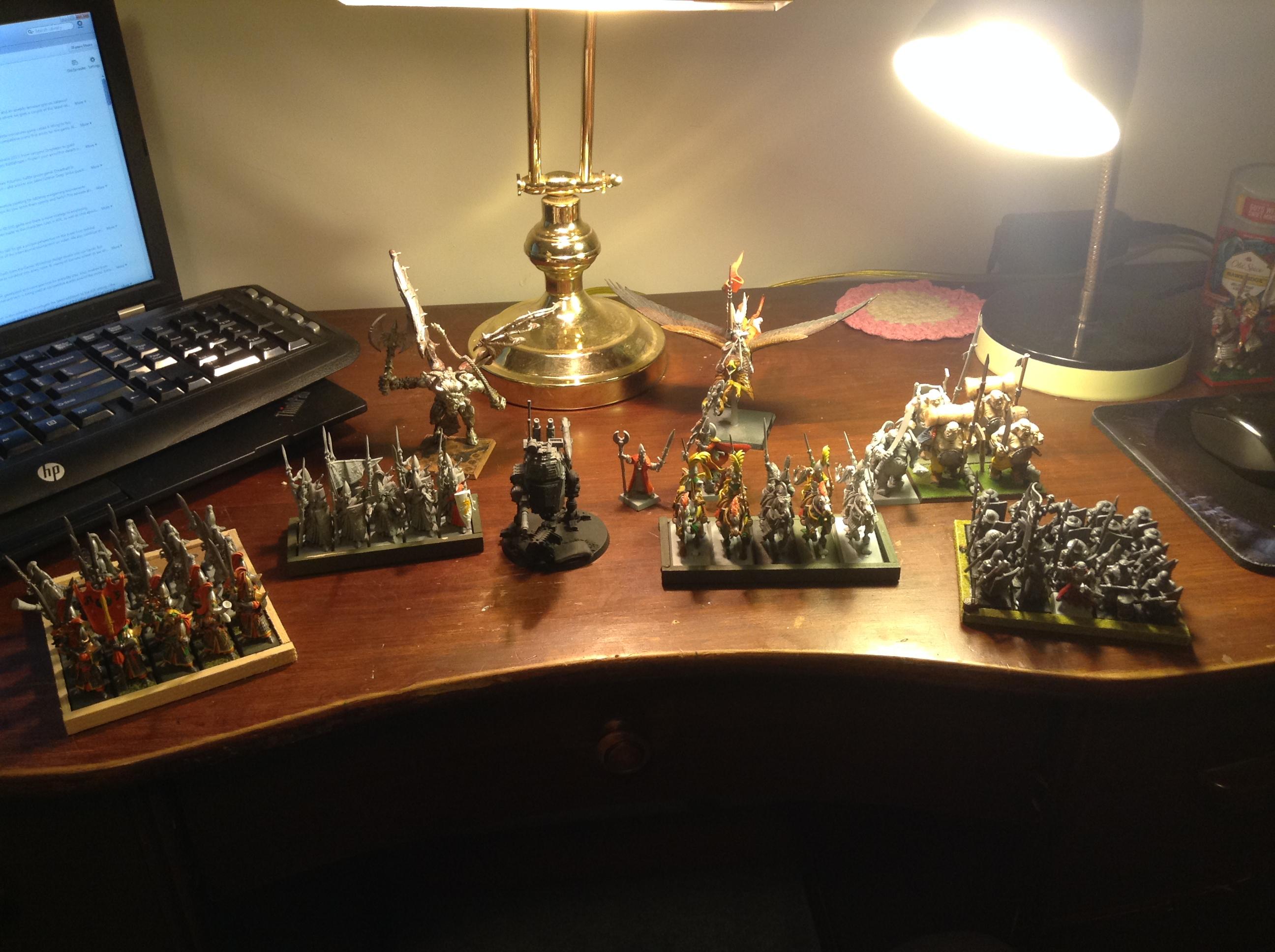 These are all of the current models that I have dug out and will hopefully start working on
