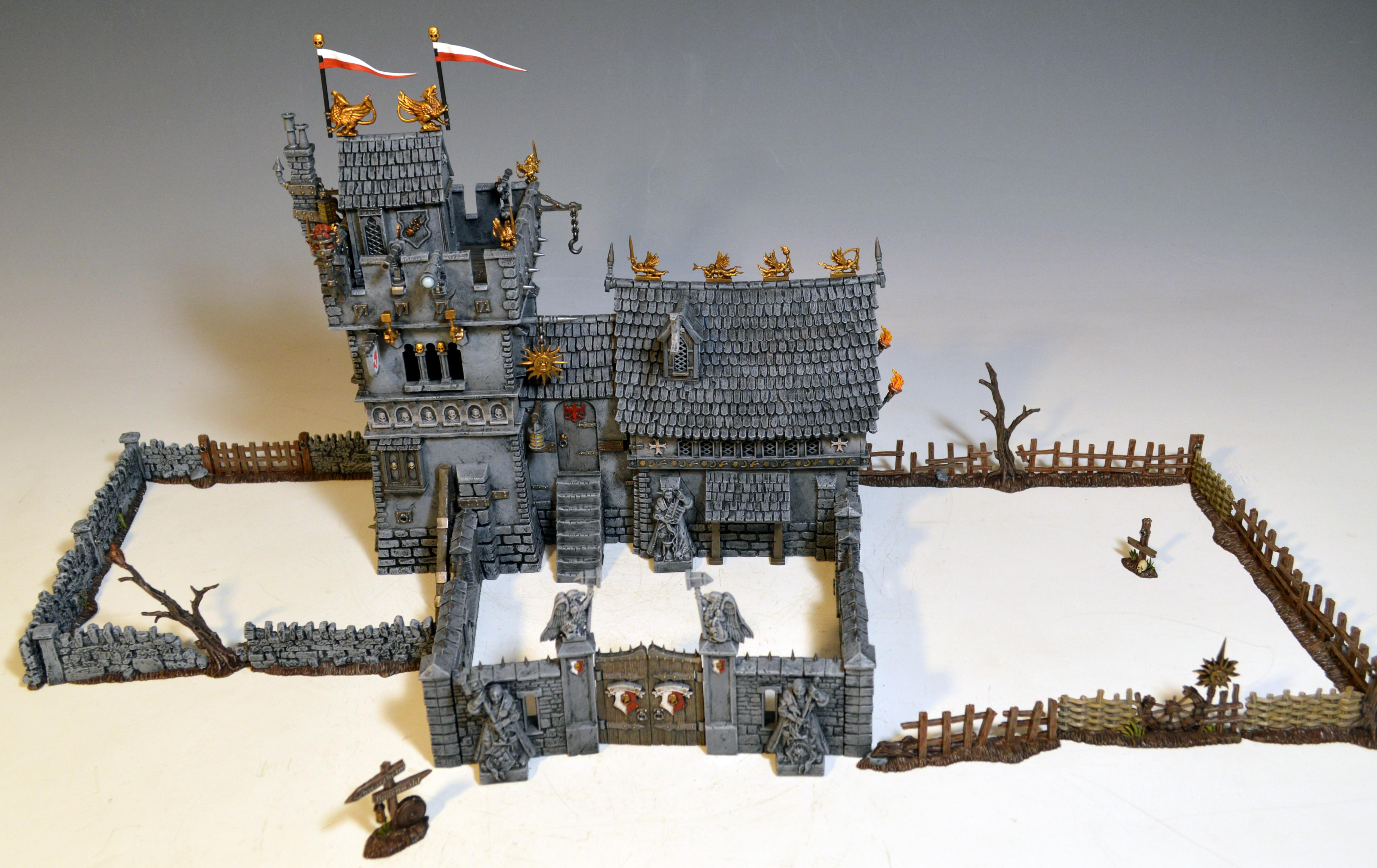 Empire, Fortified Manor, Manor, Terrain, Warhammer Fantasy