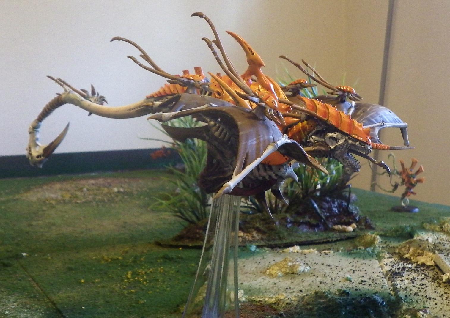 Flyer, Harriden, Orange, Tyranids