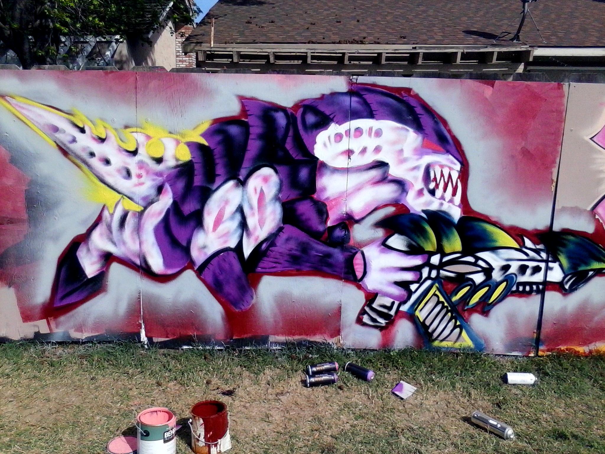 Purple, Spray Paint, Tyranids