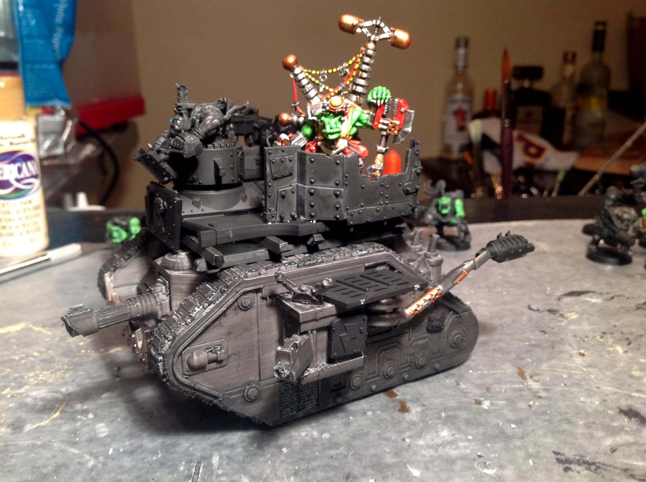 3d Print, Looted Orc Wagon