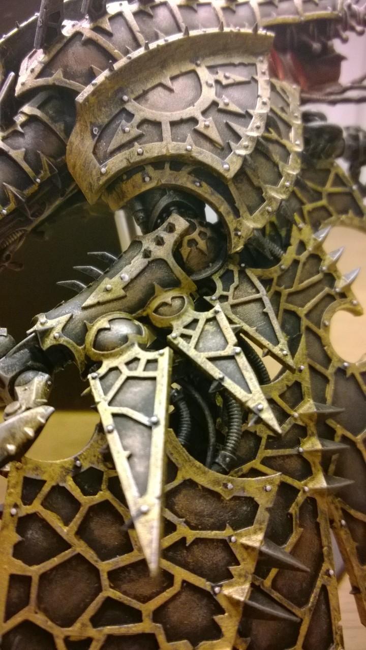 Heldrake - wing and carapace detail
