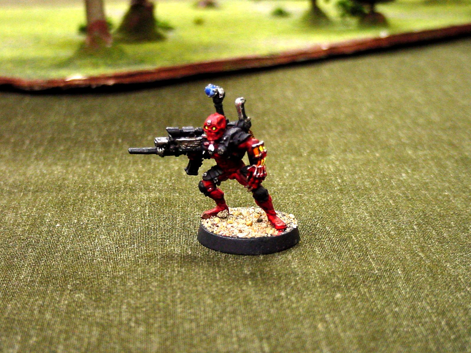 Assassin, Eversor, Red, Space Marines, Ultramarines, Warhammer 40,000