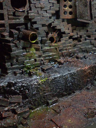 Terrain, Abandoned pumping station