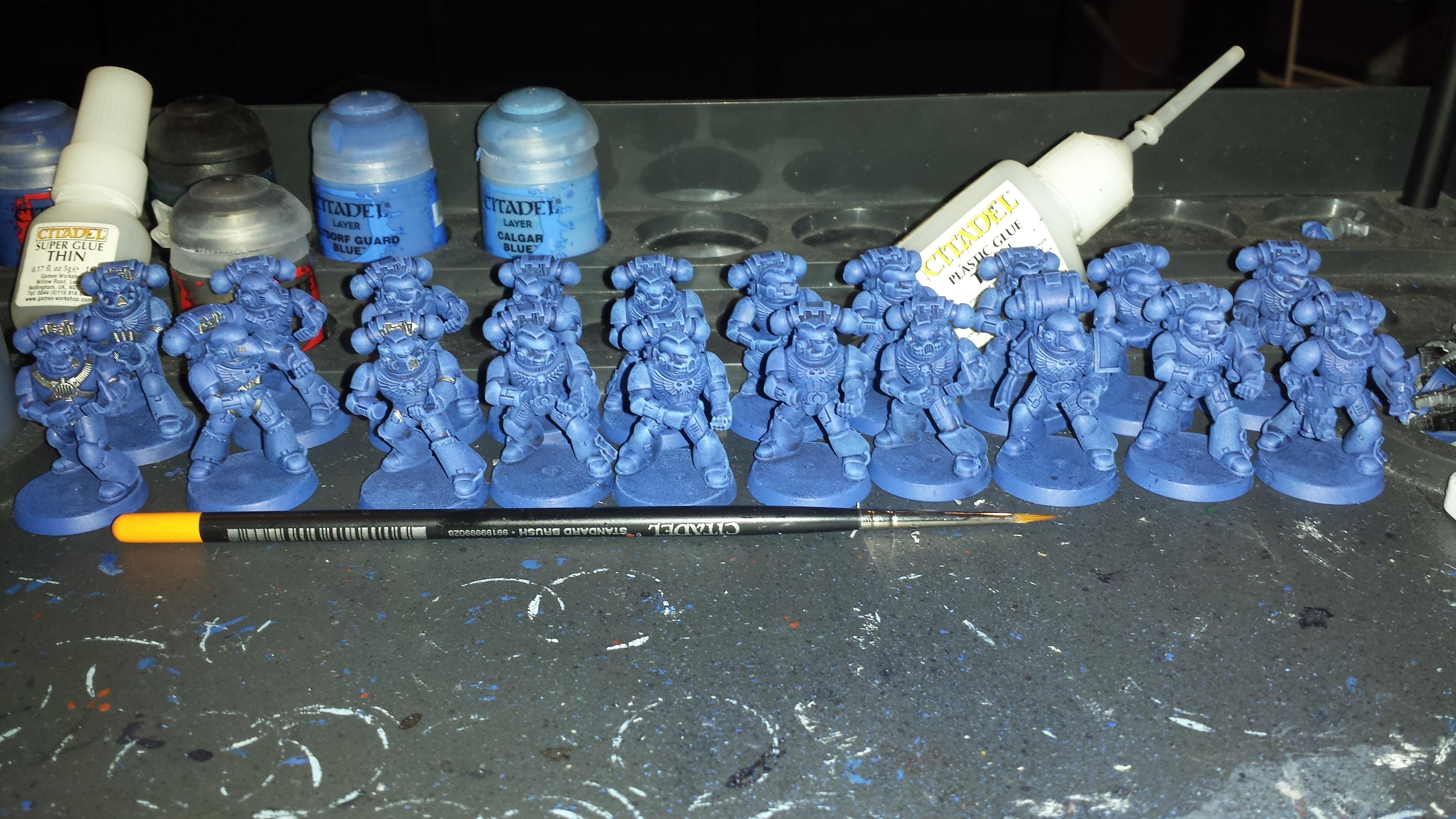 Base Paint, Space Marines