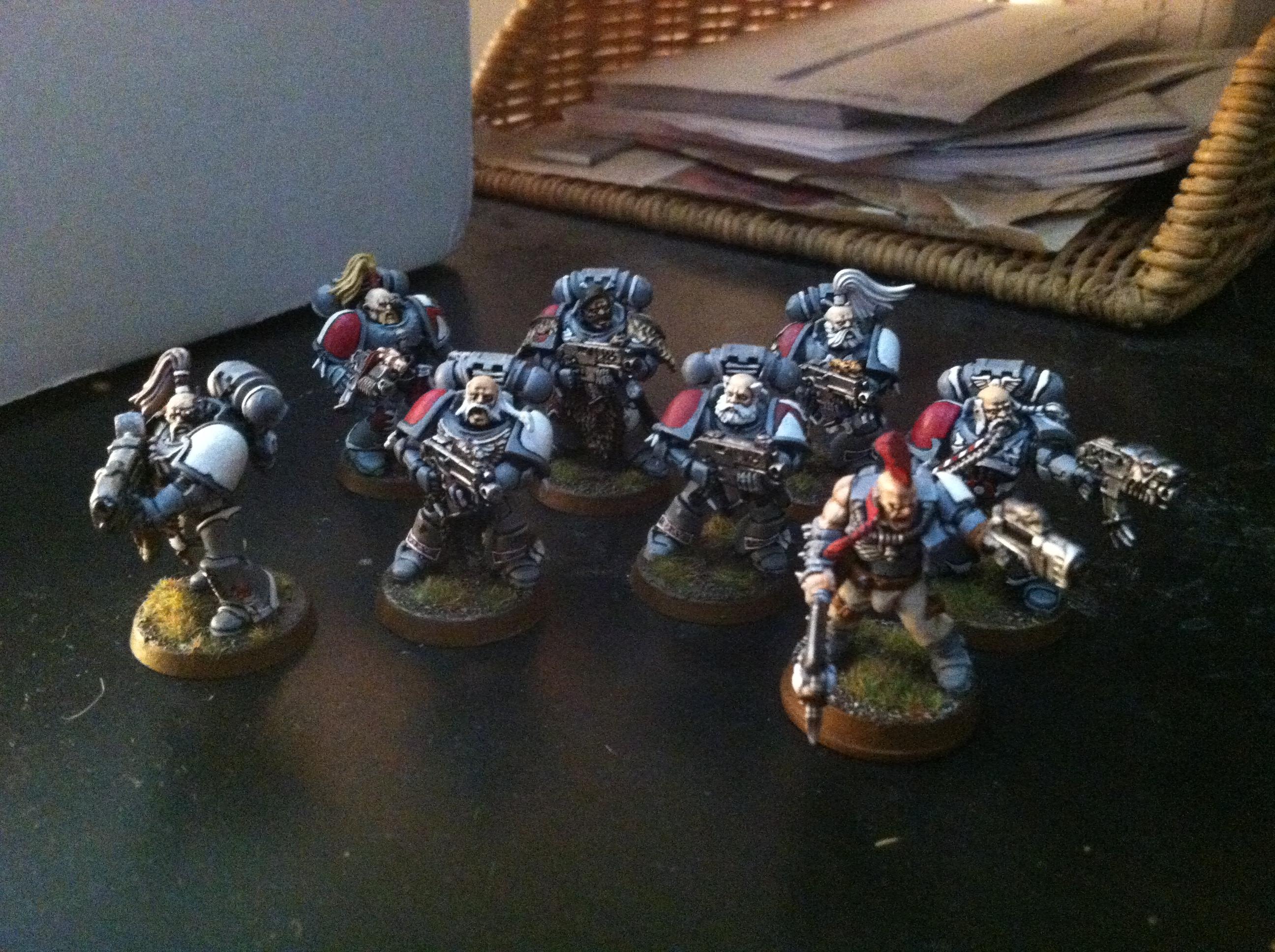 Gray Hunters, Gray Knights, Space Marines, Squad, Tac, Warhammer 40,000