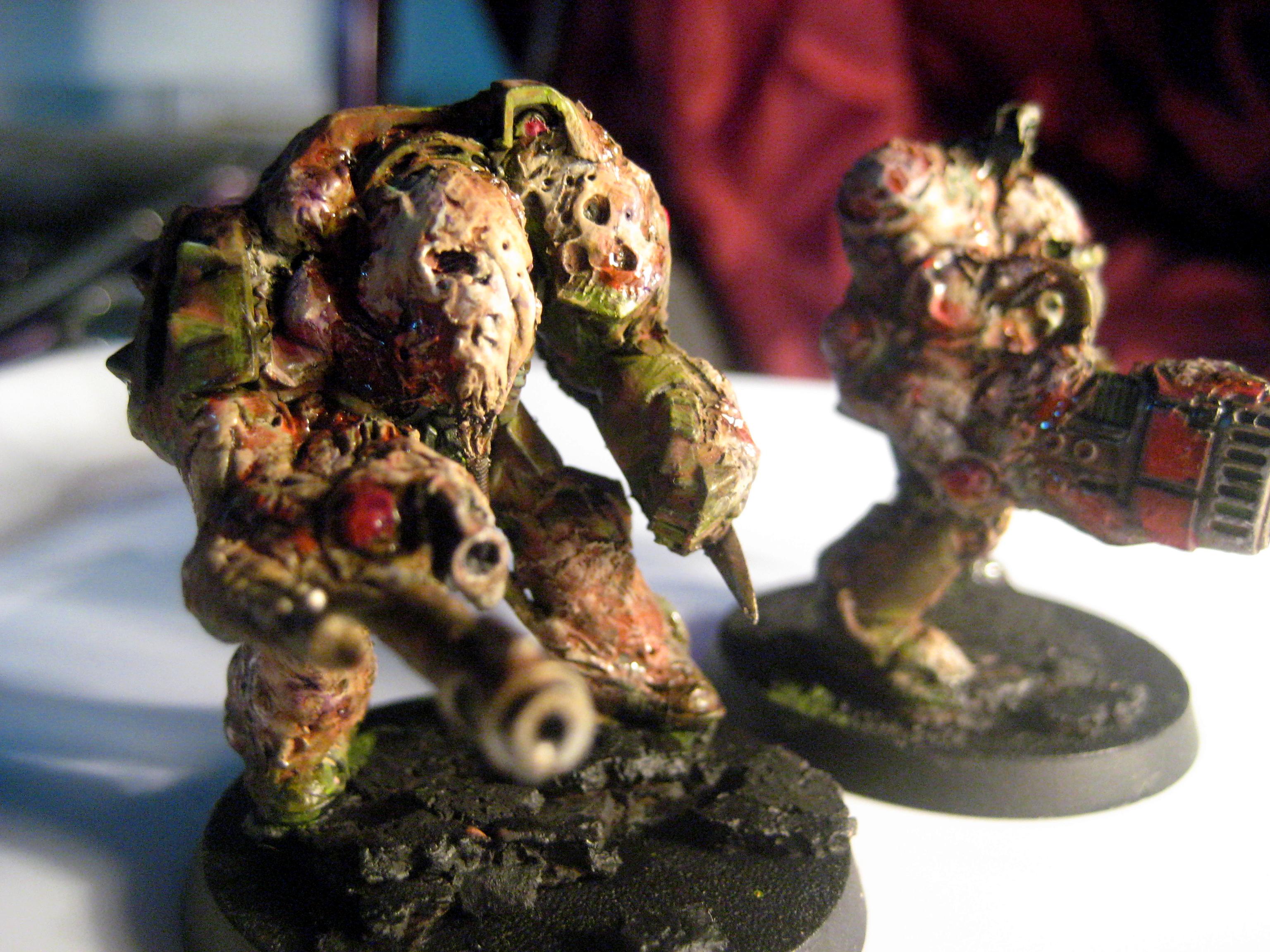 Chaos, Chaos Space Marines, Nurgle, Obliterators