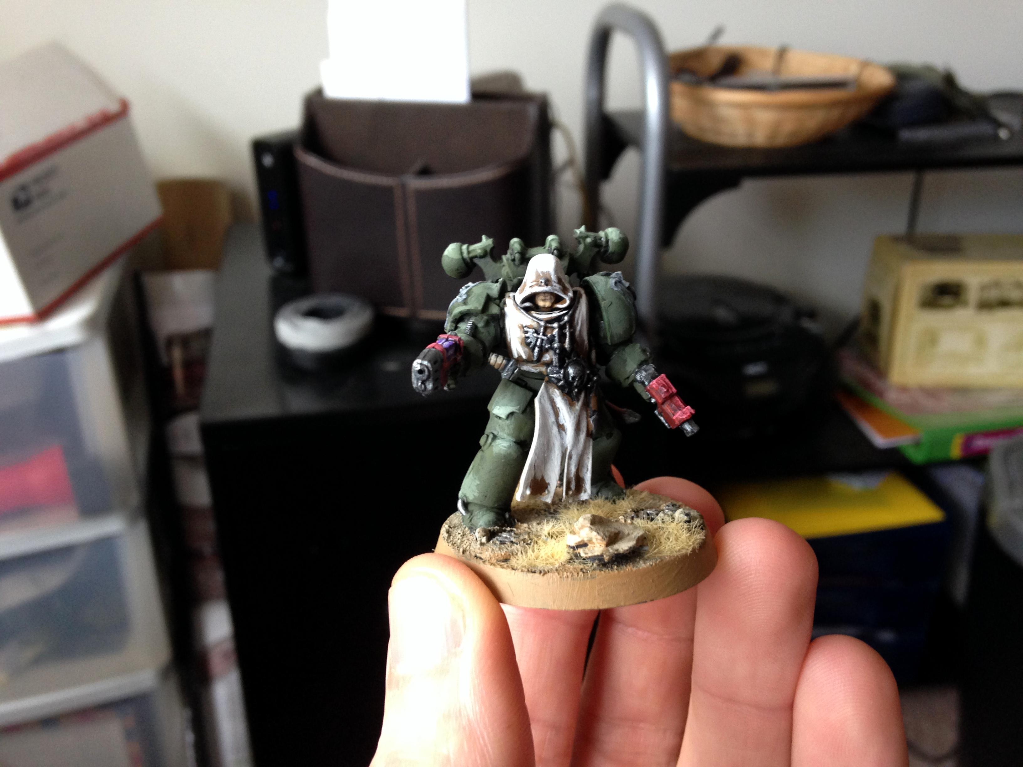 Art Scale, Chaos, Conversion, Cypher, Dark Angels, Fallen, Source Lighting, Space Marines, True Scale, Unforgiven, Warhammer 40,000, Wet Blending