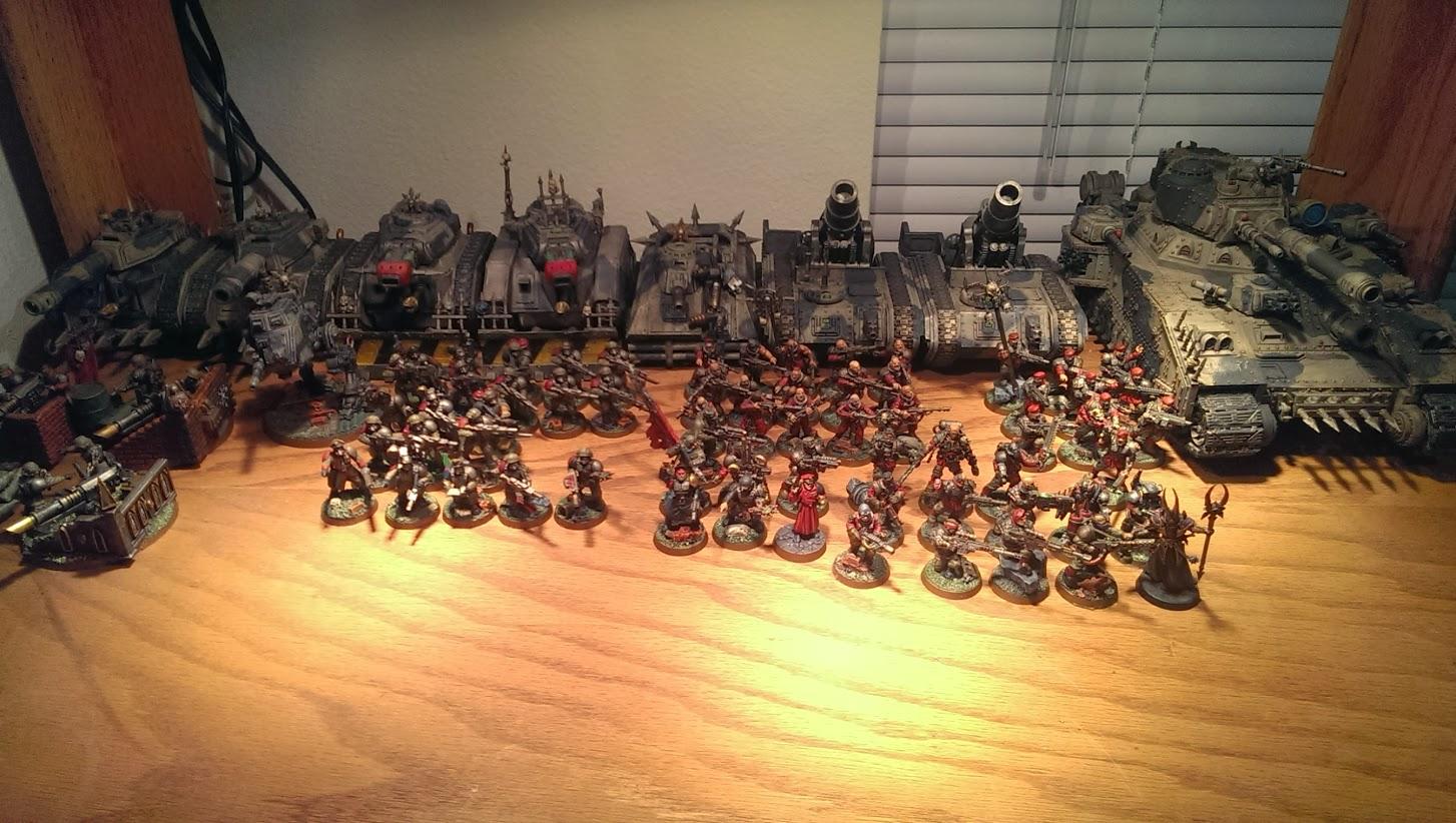Chaos Renegades, Imperial Guard, Iron Warriors, Lost And The Damned, Traitor, Traitor Guard