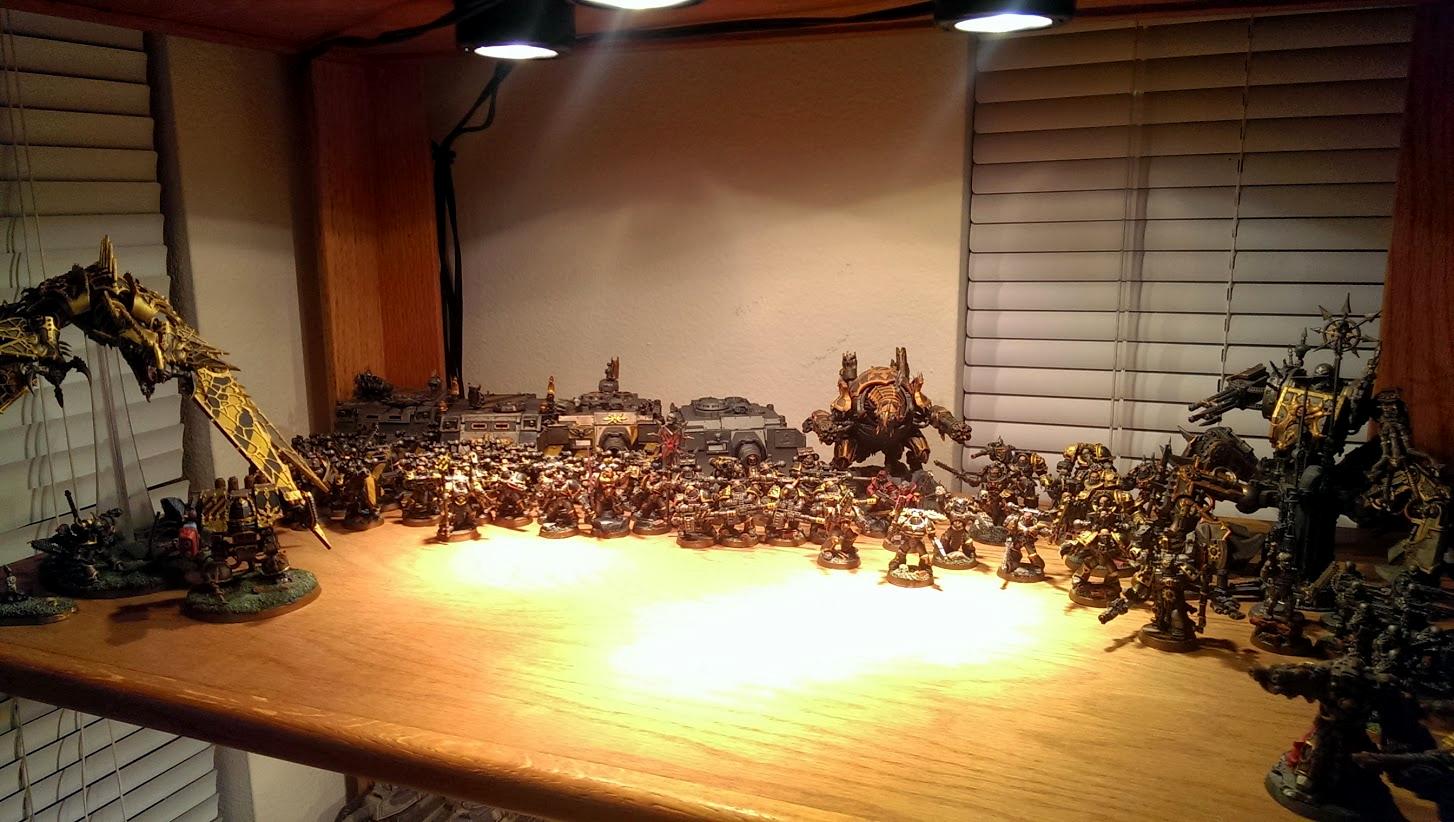Chaos Renegades, Imperial Guard, Iron Warriors, Traitor Guard