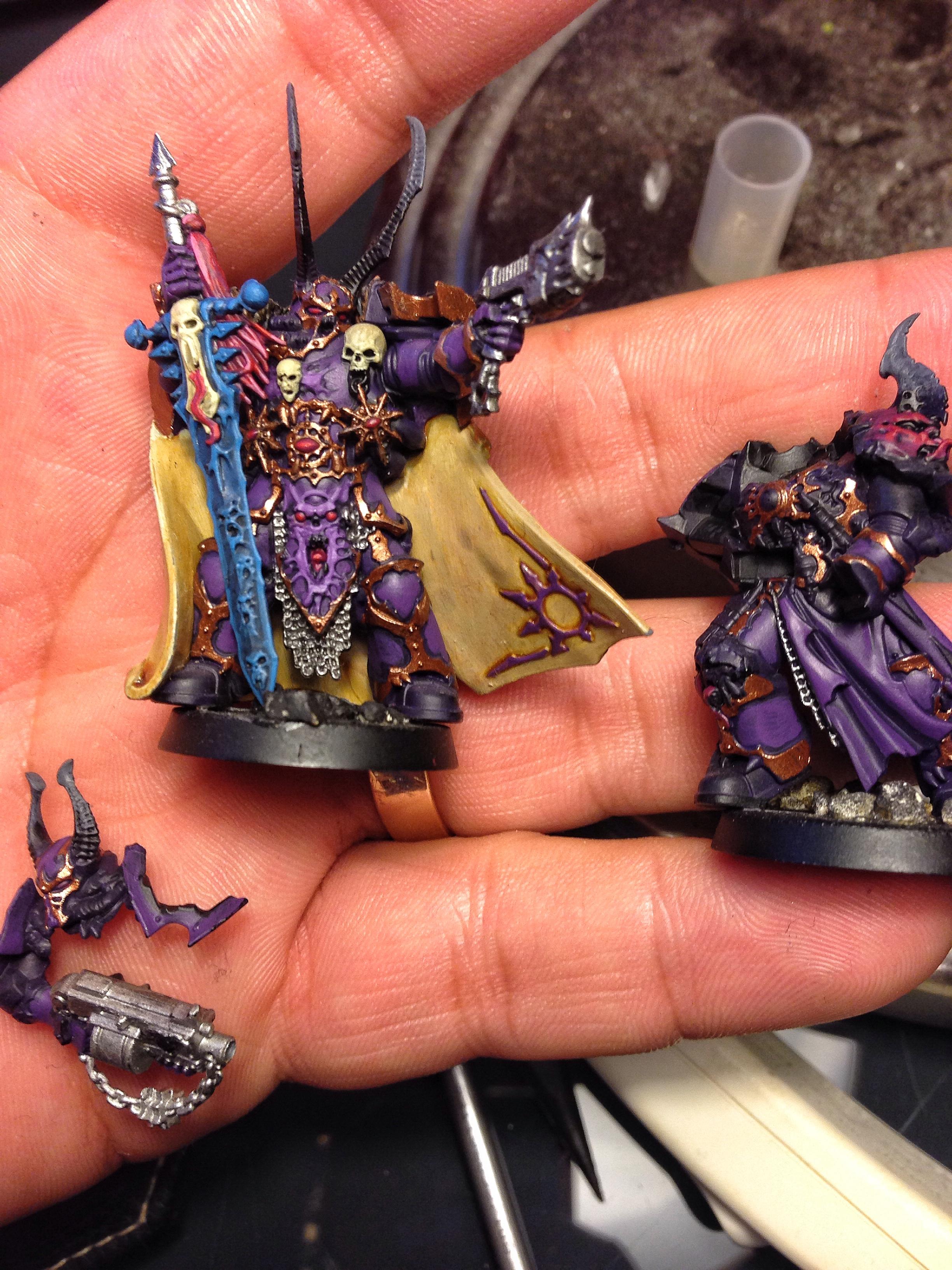 Chaos, Chaos Space Marines, Chosen, Kranon, Slaanesh, Work In Progress