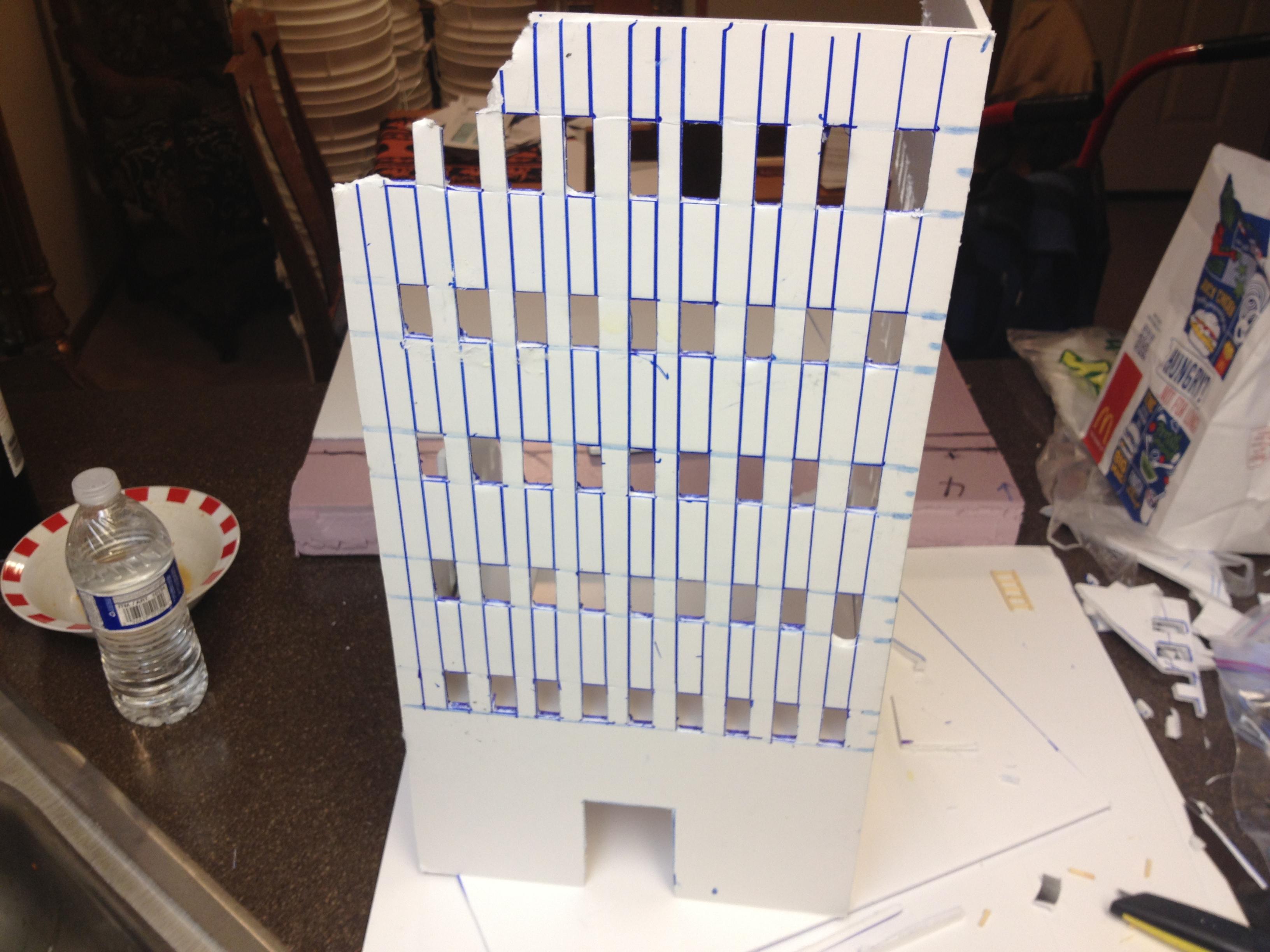 I think I added WAY too many windows. I'll tone it down on the next building I make