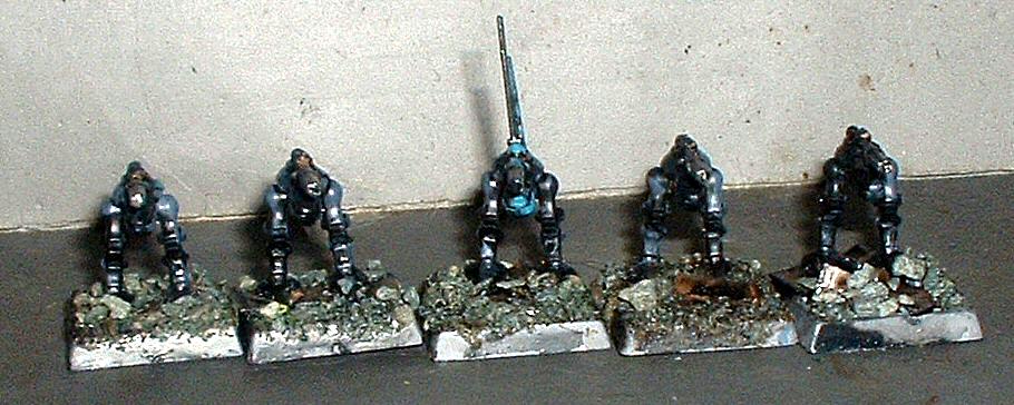 6mm, Epic, Imperium, A Troop 29th Company 511 Hrin Artillery