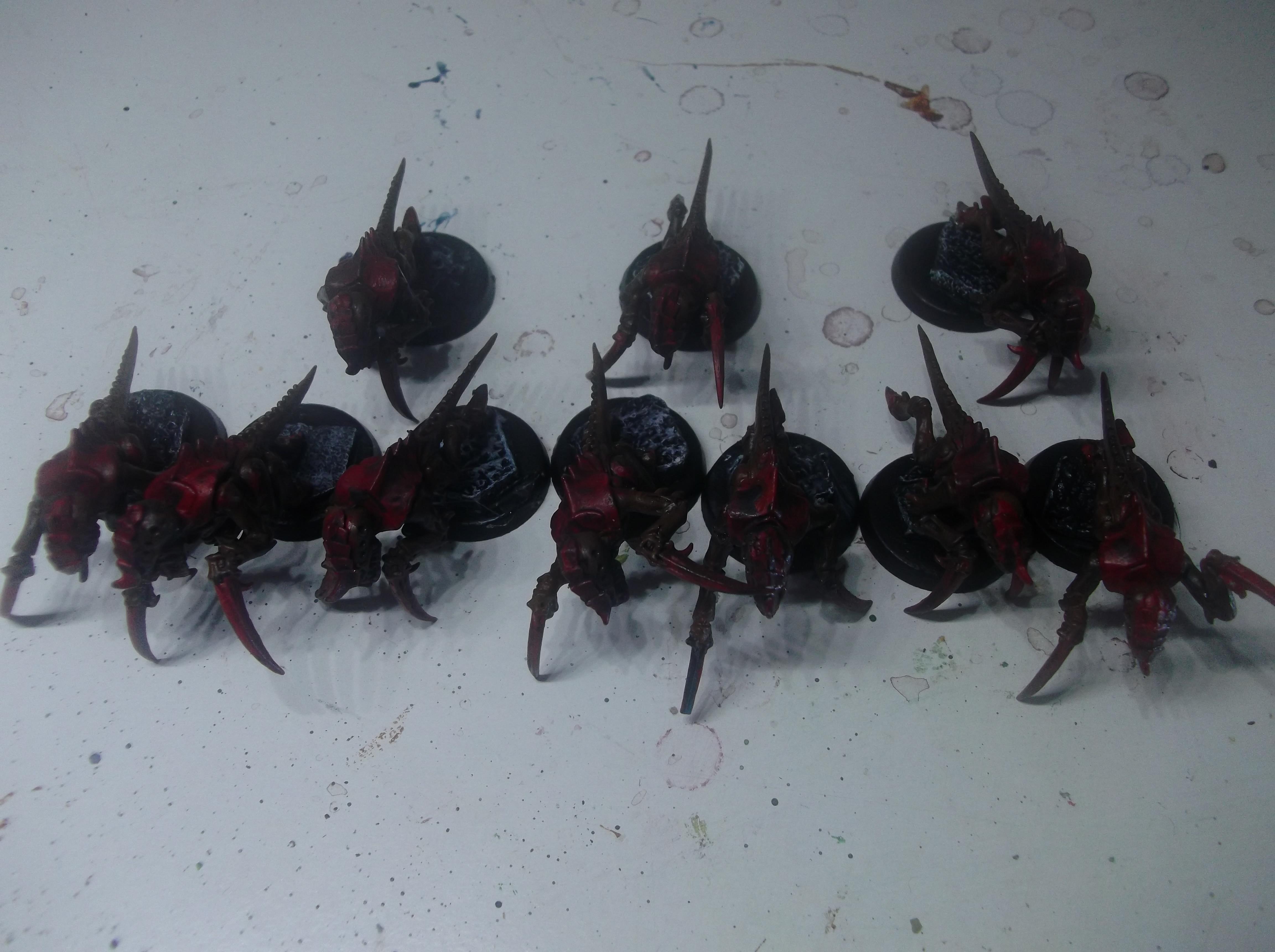 "the vanguard of a tyranid invasion comprises of billions of gaunt organisms" i dont have THAT many yet :D