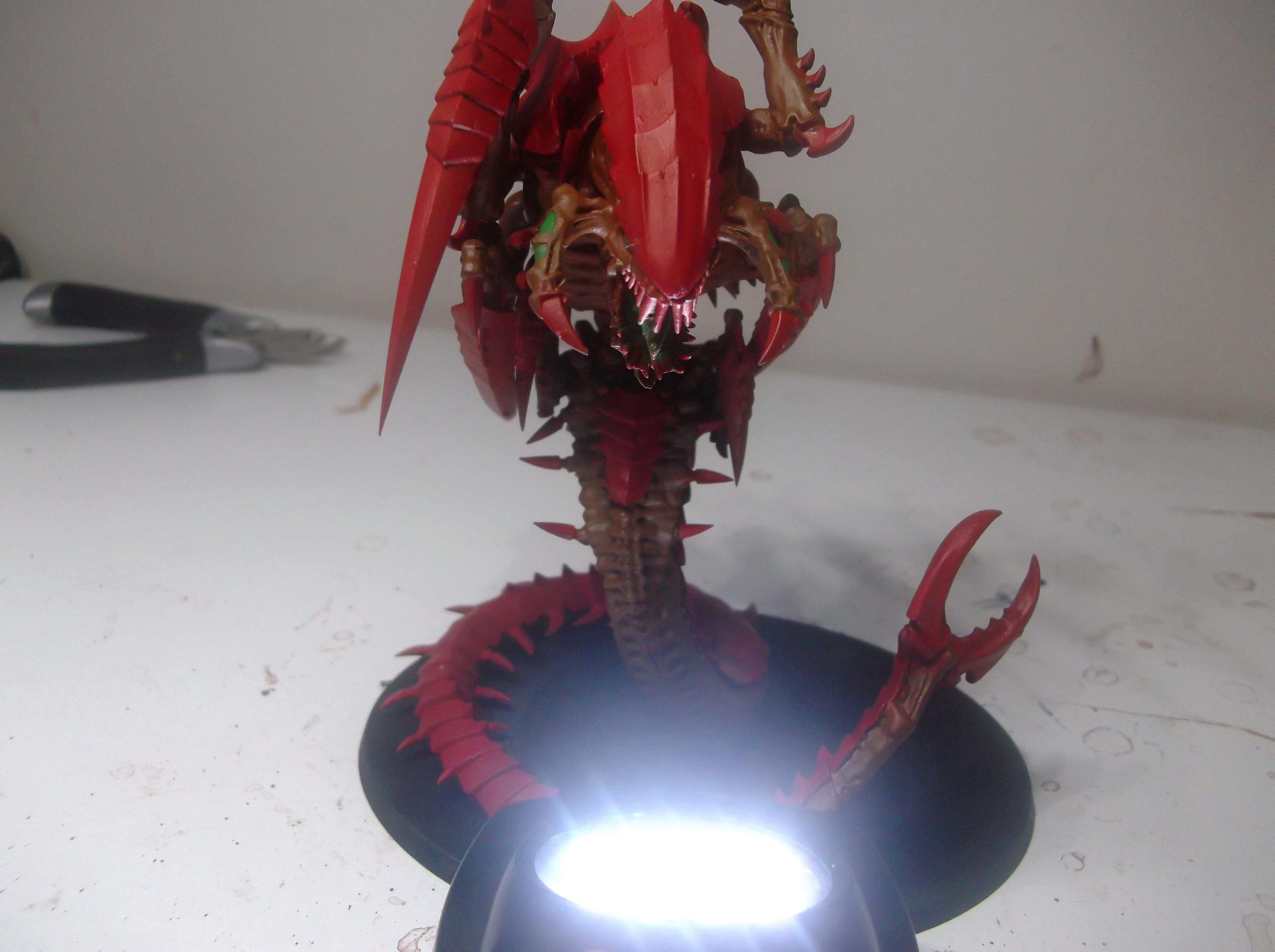 the trygon strikes an invaluable energy generator, cripplying the defenders