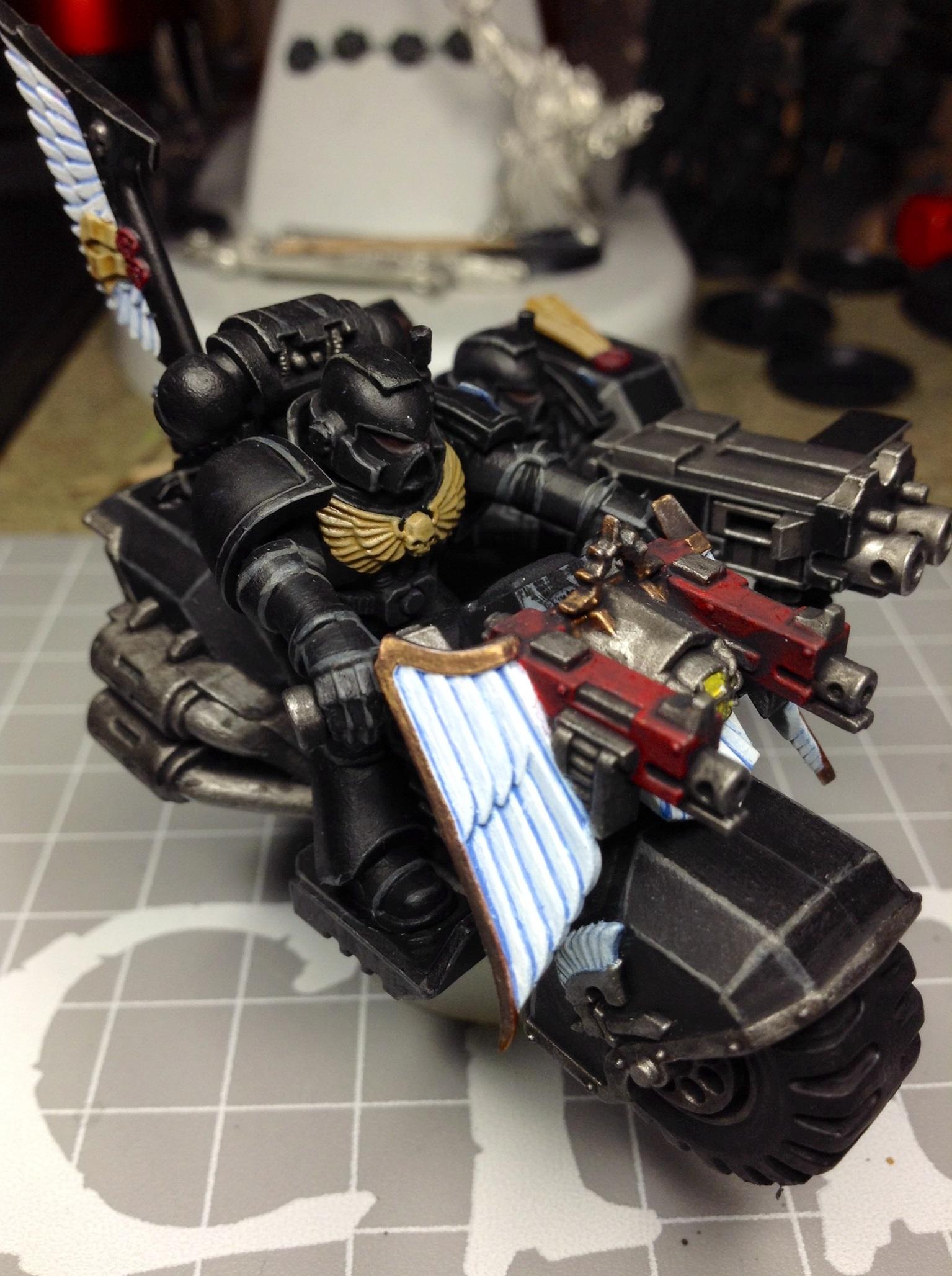 Attack Bike, Bike, Dark Angels, Ravenwing