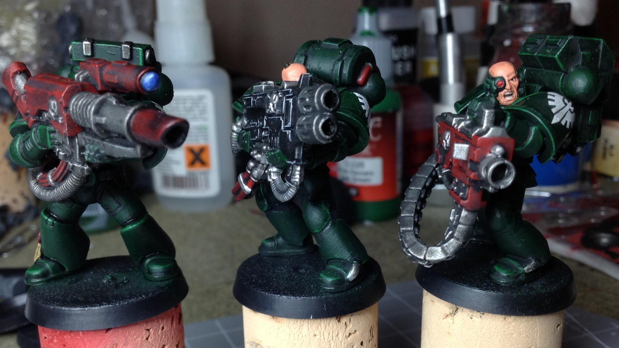 Dark Angels, Devastator, Heavy, Meltagun, Space Marines
