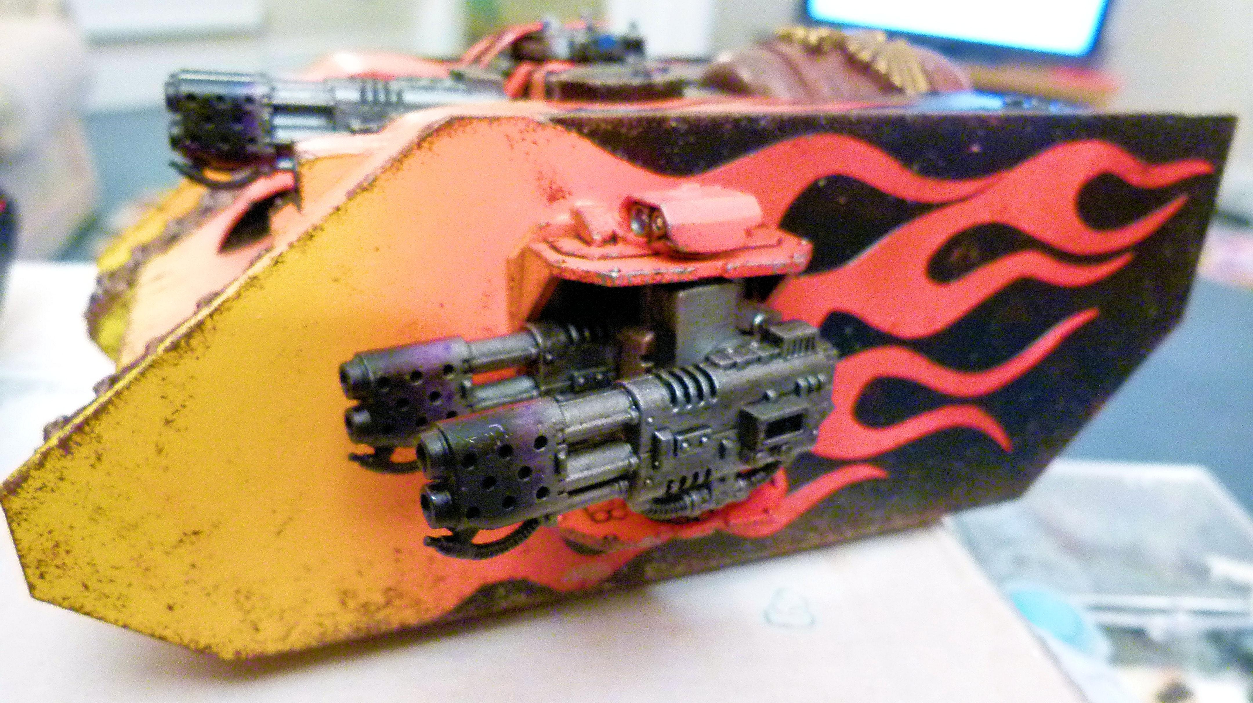 Land Raider Hellhound Completed Left Side