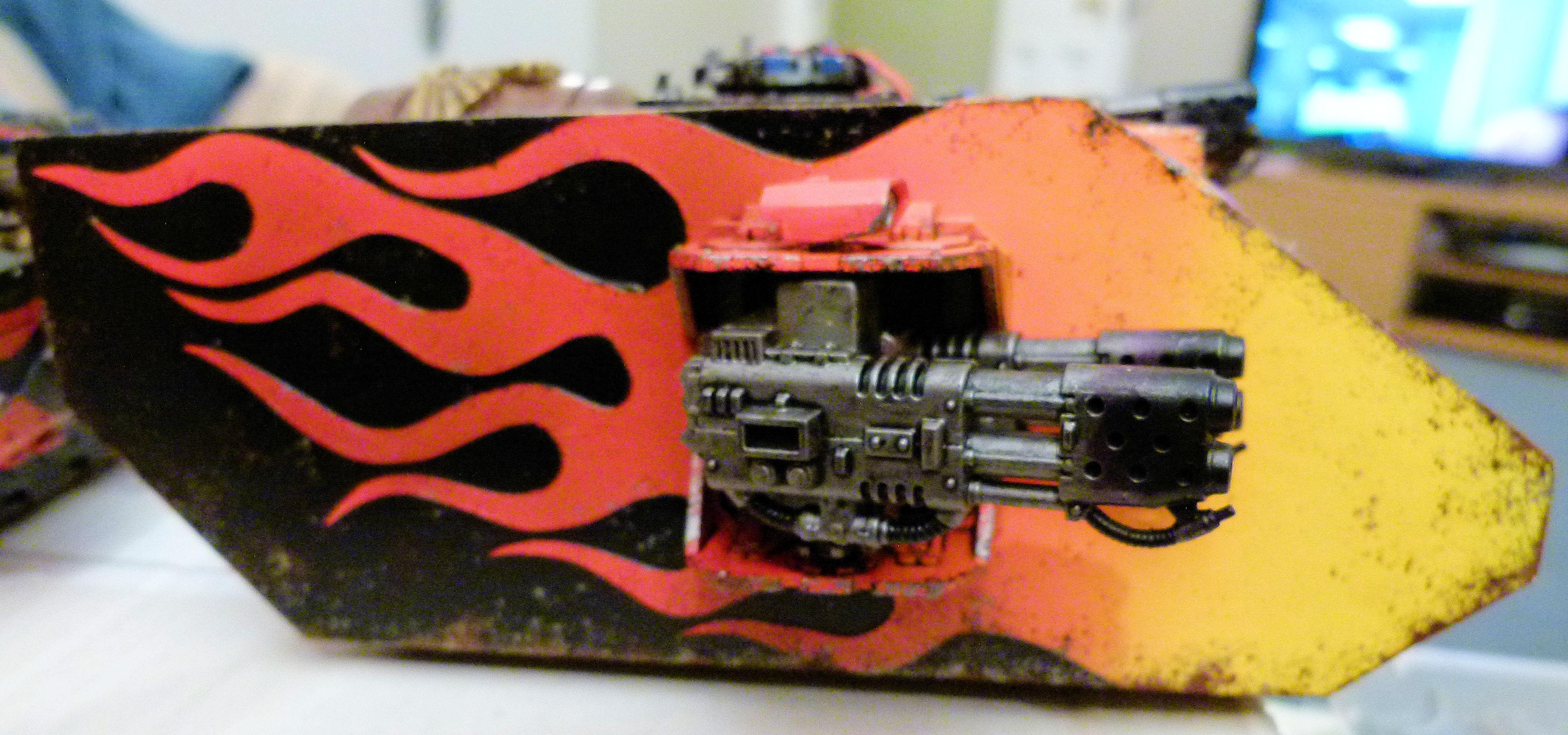 Land Raider Hellhound Completed Right Side