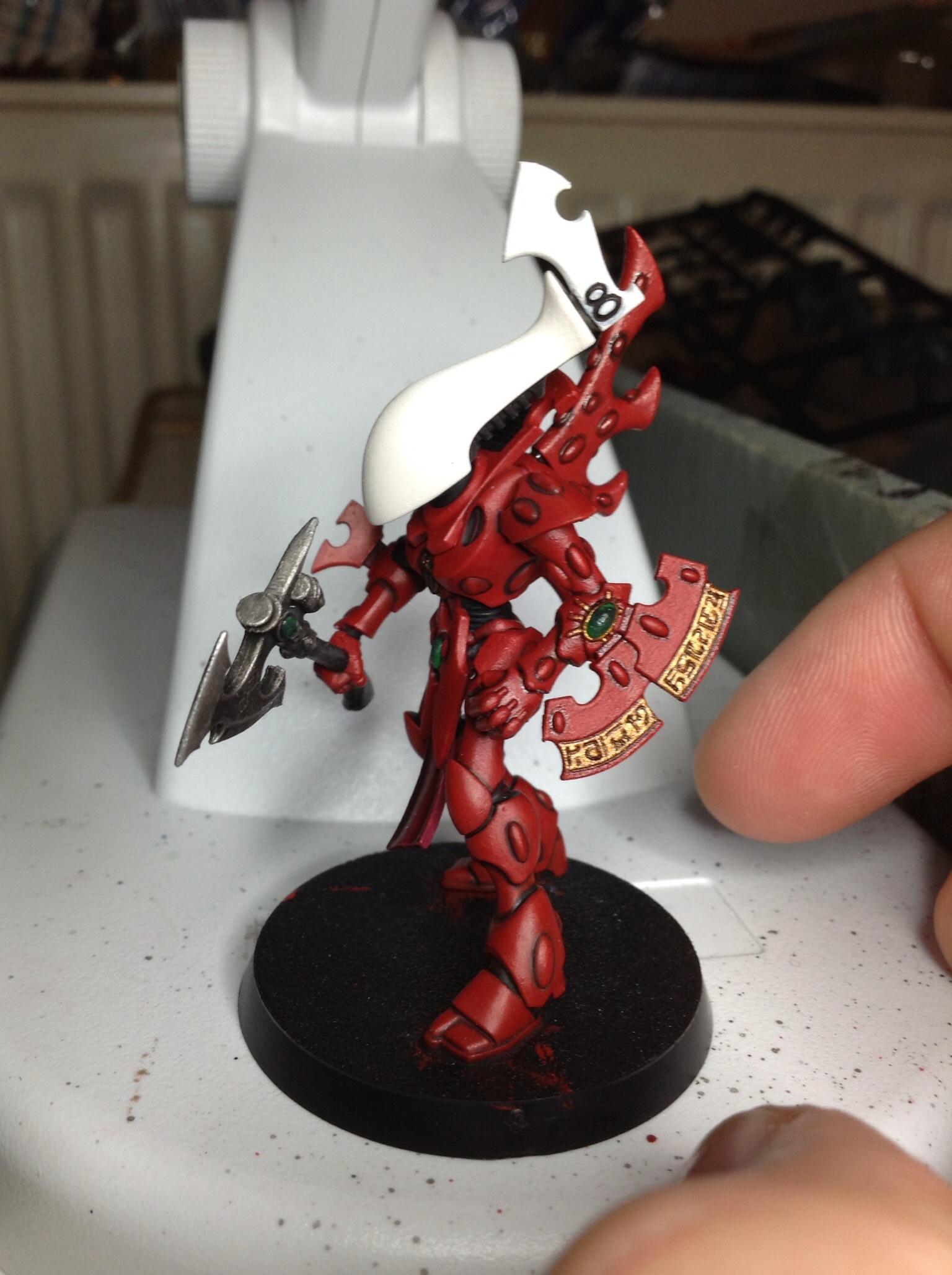 Axe, Eldar, Saim-hann, Wraith, Wraithblade