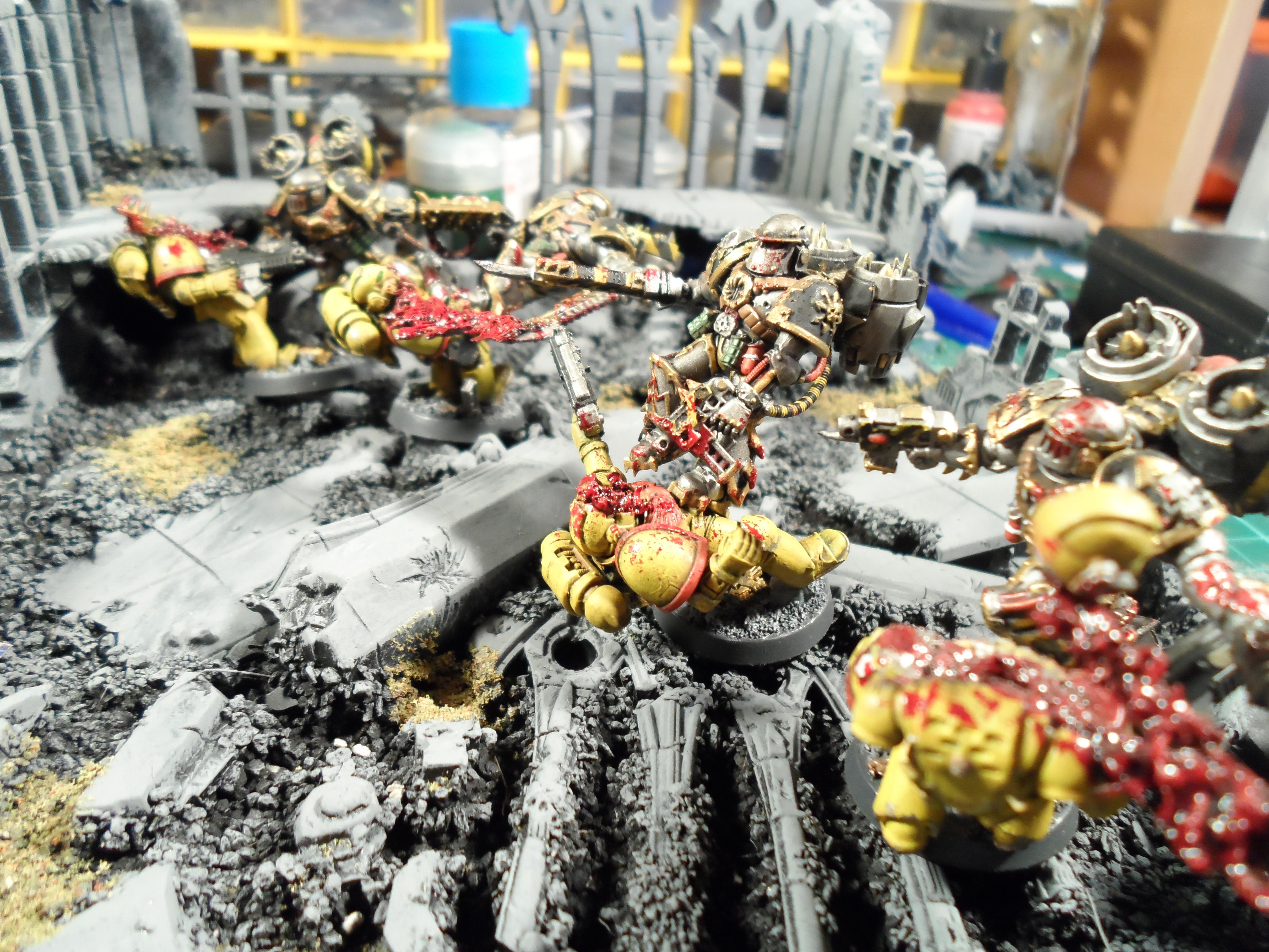 Chaos, Chaos Space Marines, Hammer Of Wrath, Iron Warriors, Raptors, Siege
