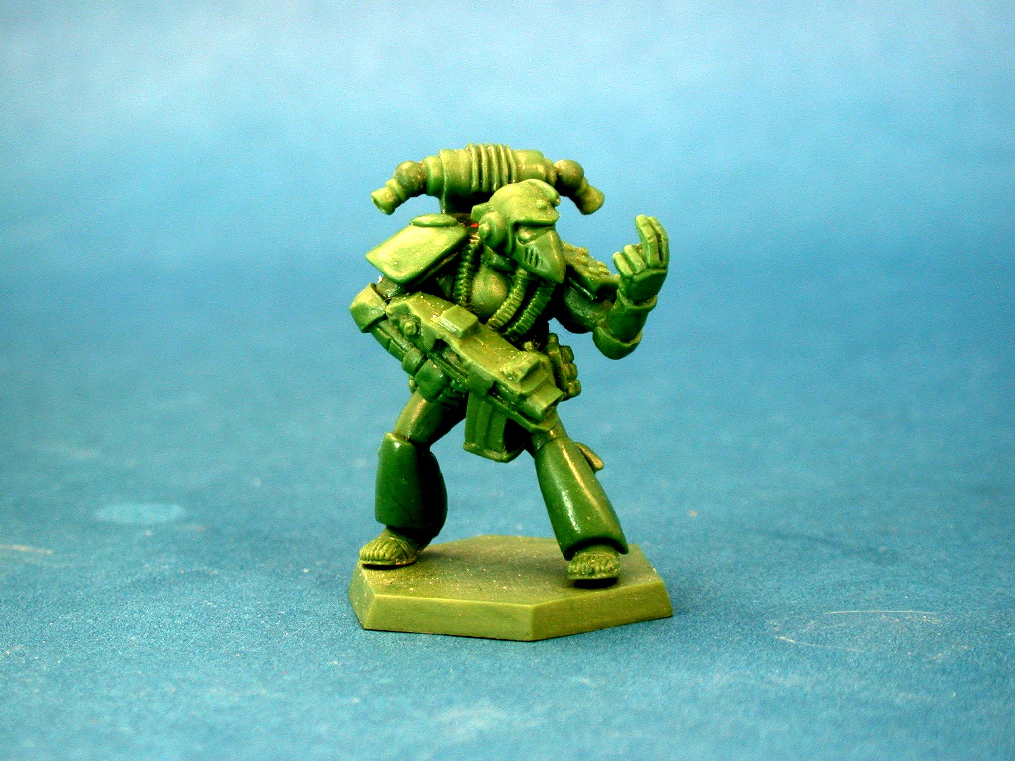 Greenstuff, Pose, Rouge Trader, Space Marines