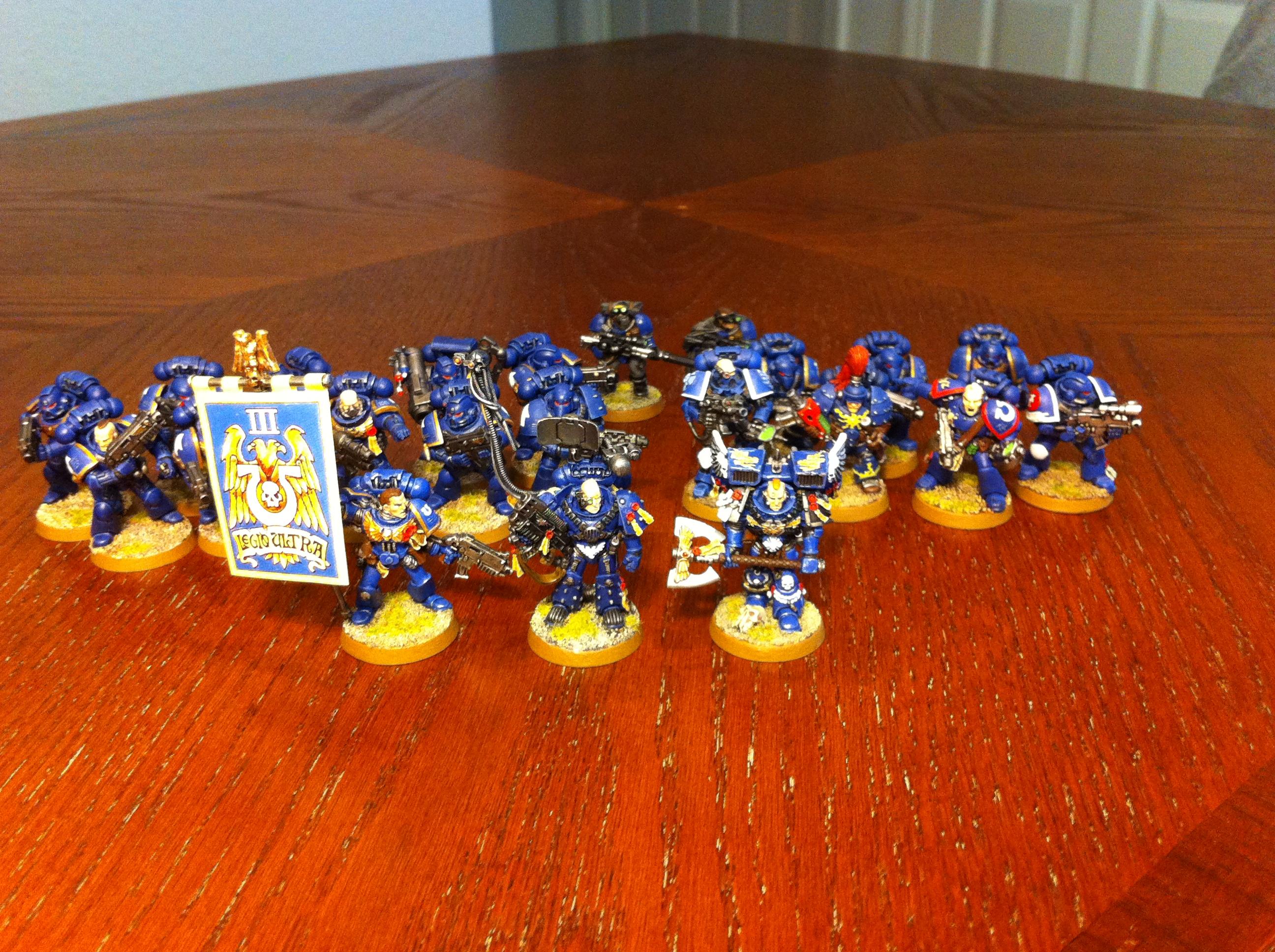 Complete army shot