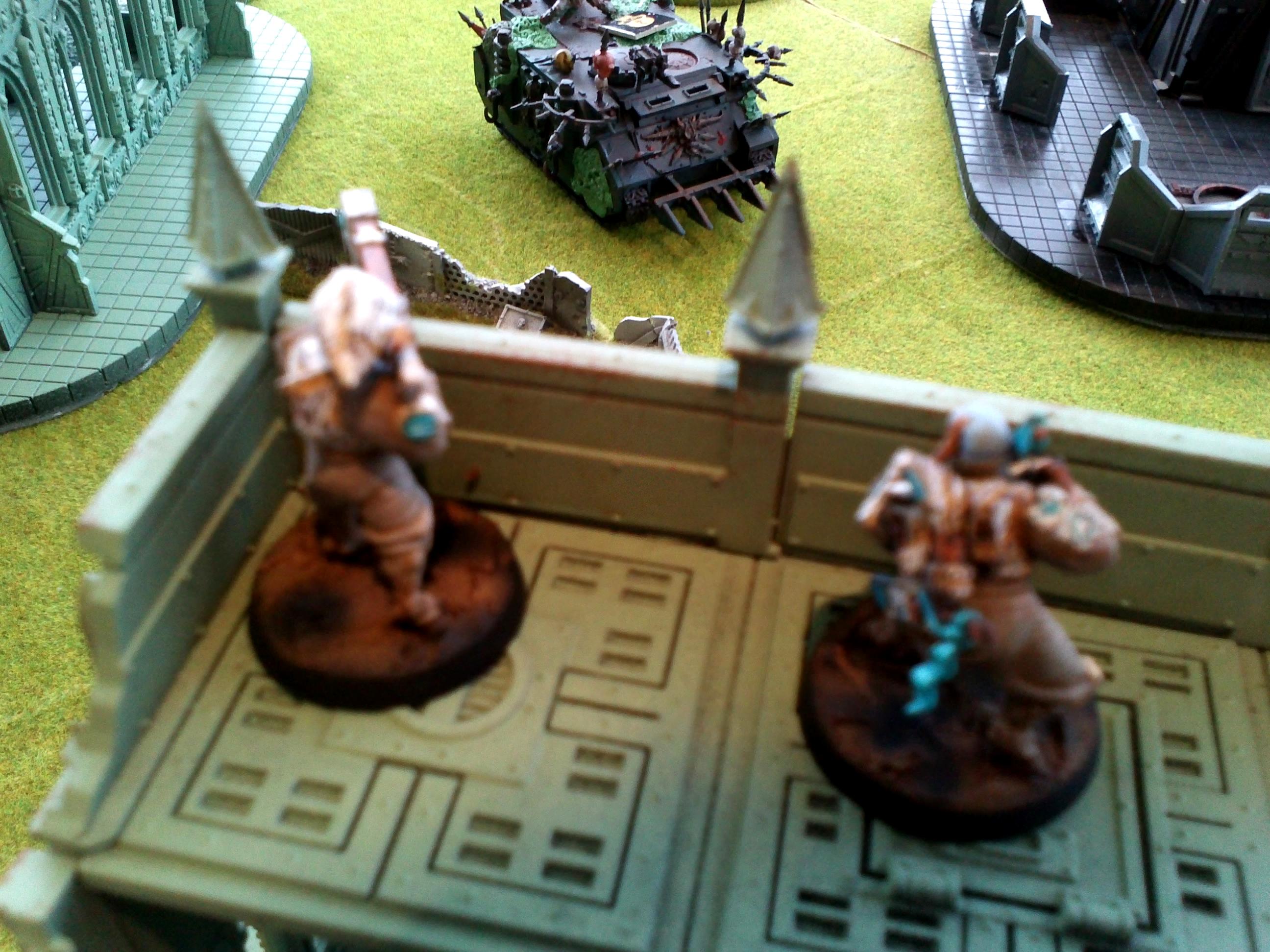 Battle Report, Death Guard, Kill Team, Space Marines, Tau, Warhammer 40,000