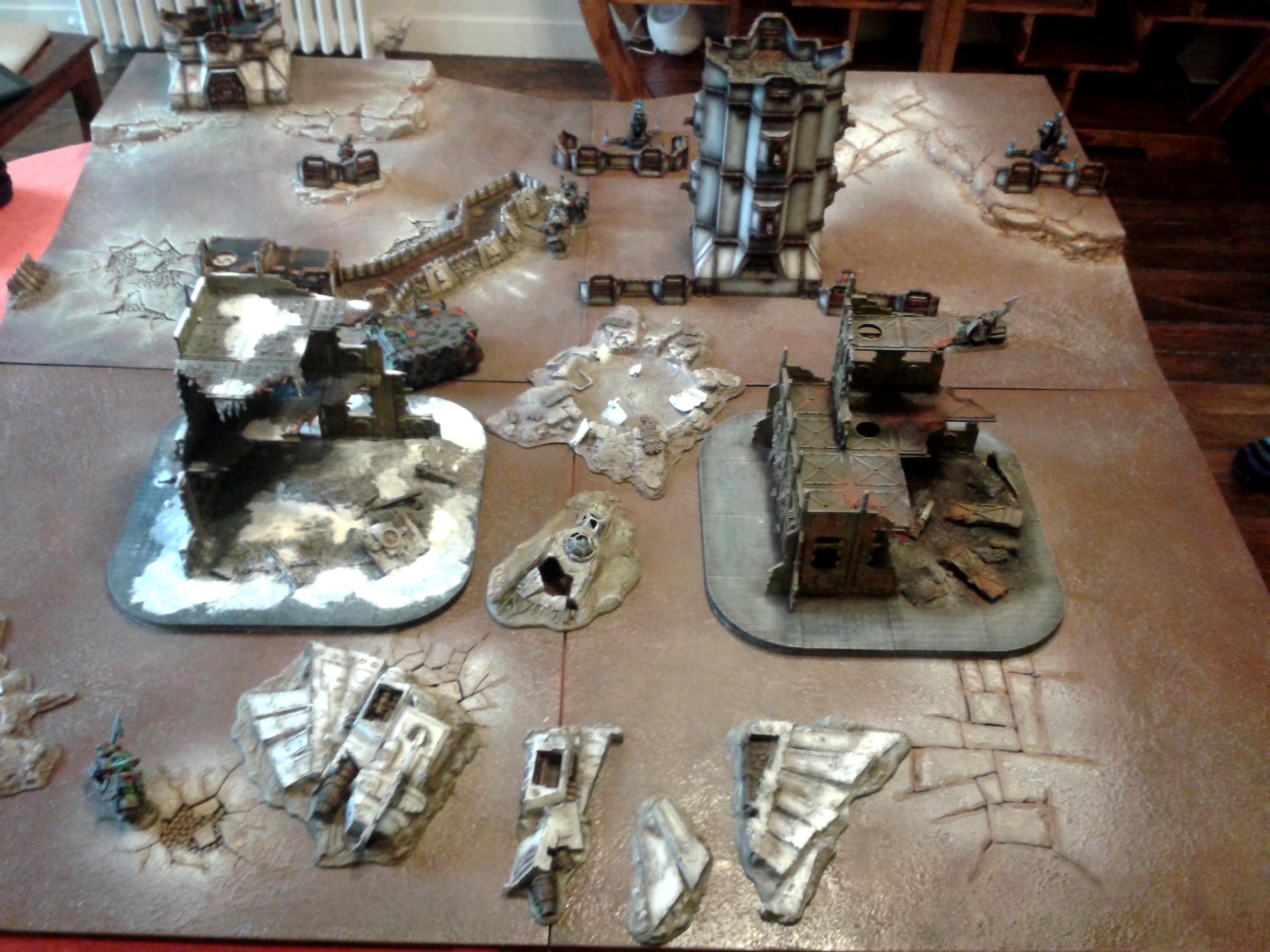 Battle Report, Dark Eldar, Death Guard, Kill Team, Night Stalkers, Space Marines, Warhammer 40,000