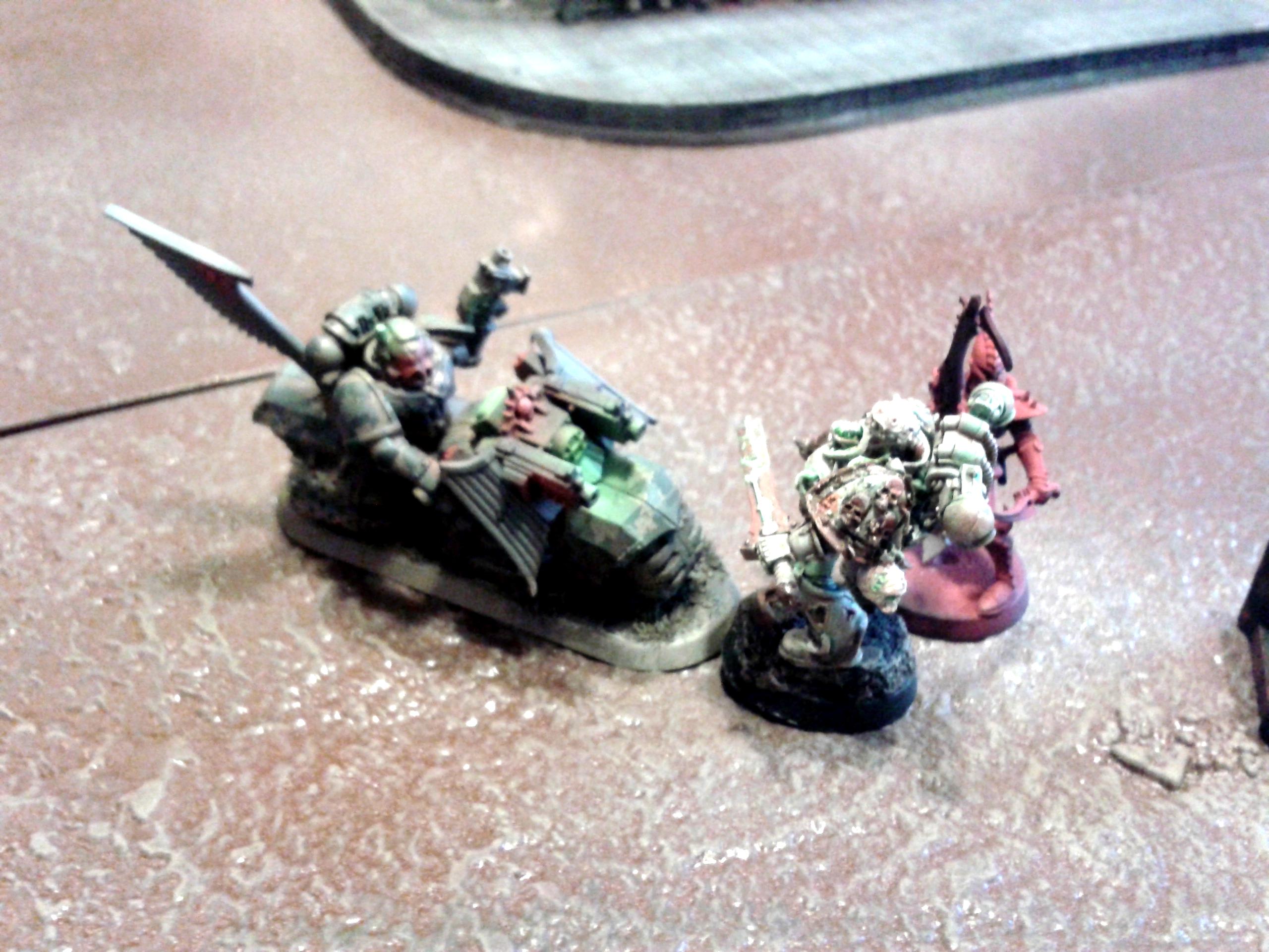 Battle Report, Dark Eldar, Death Guard, Kill Team, Night Stalkers, Space Marines, Warhammer 40,000