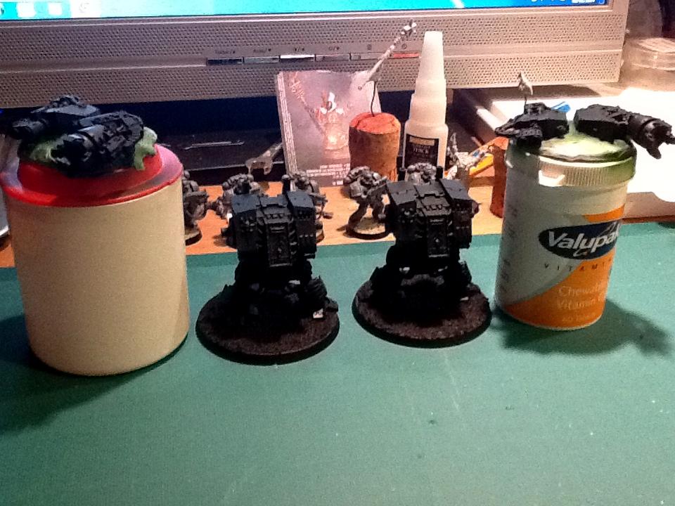 Basecoated Dreadnoughts