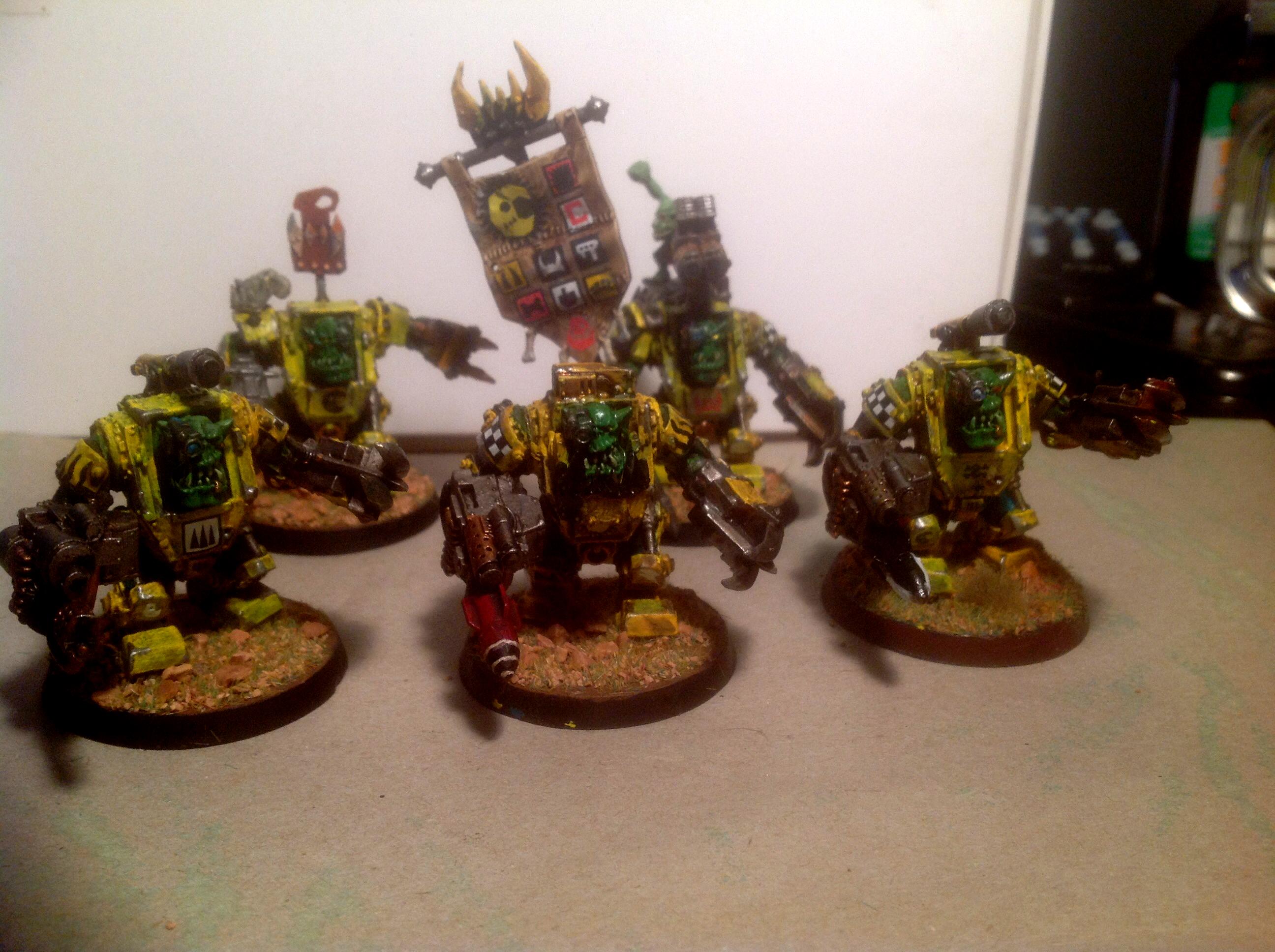 Badmoon, Mega, Meganob, Nob, Orks