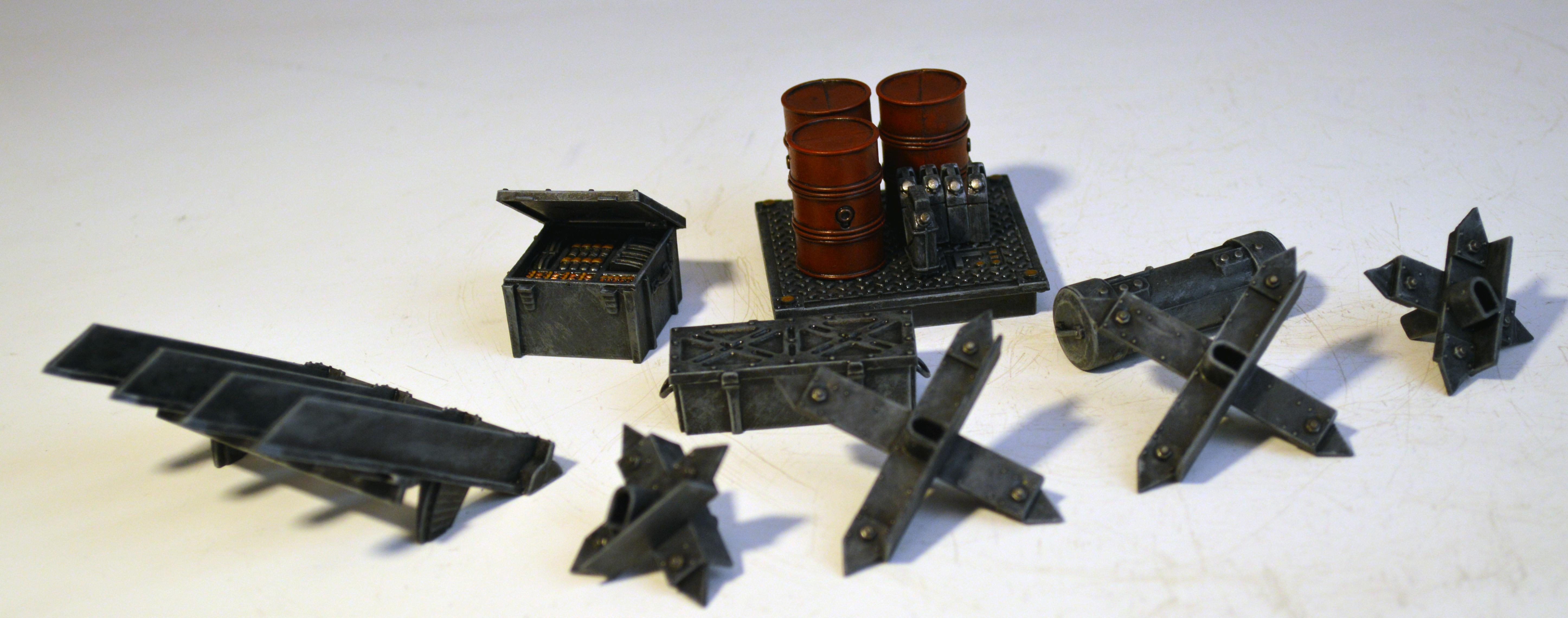 Supply Cache, Tank Traps