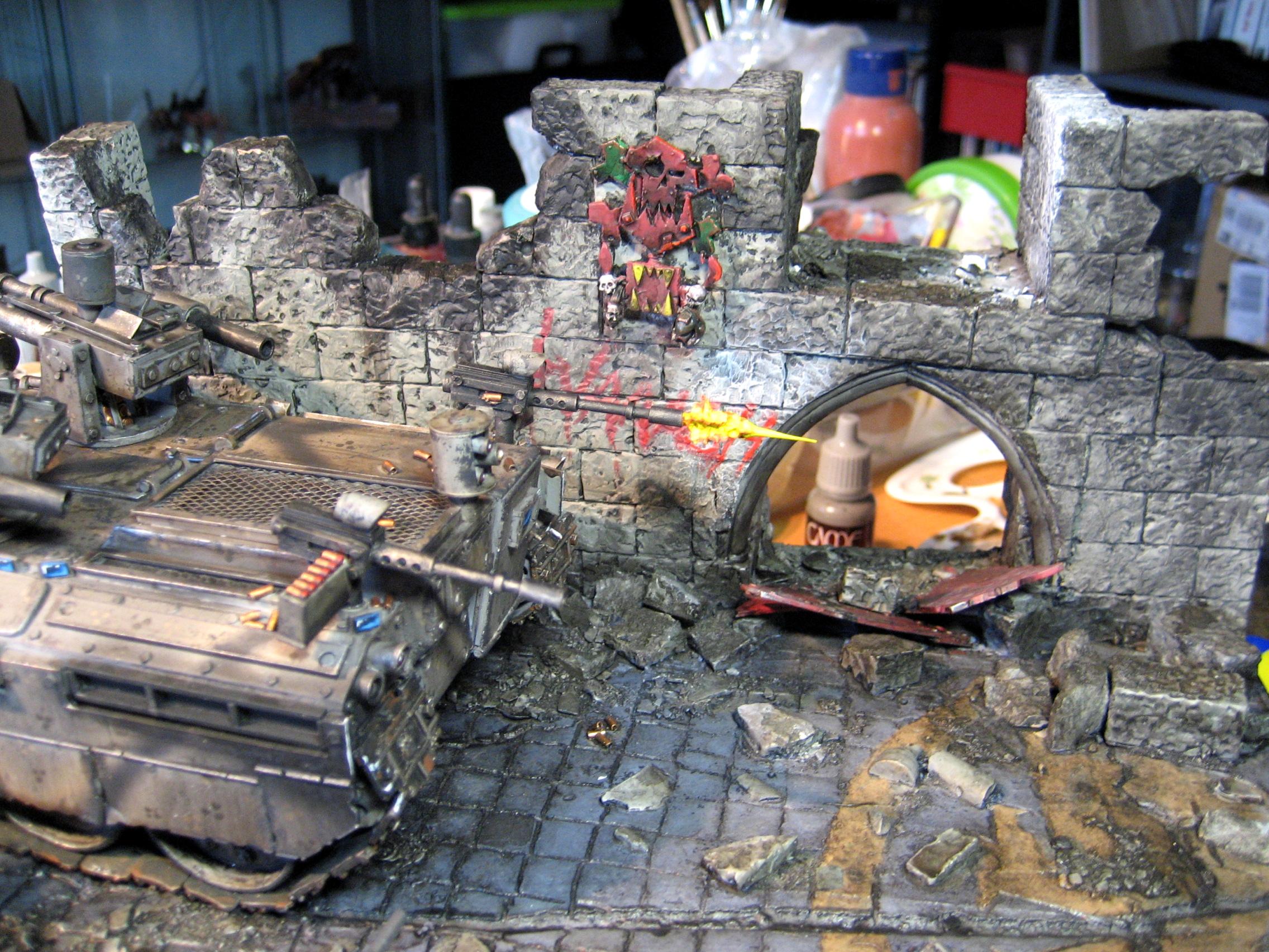 Diorama, Tank, Warhammer 40,000