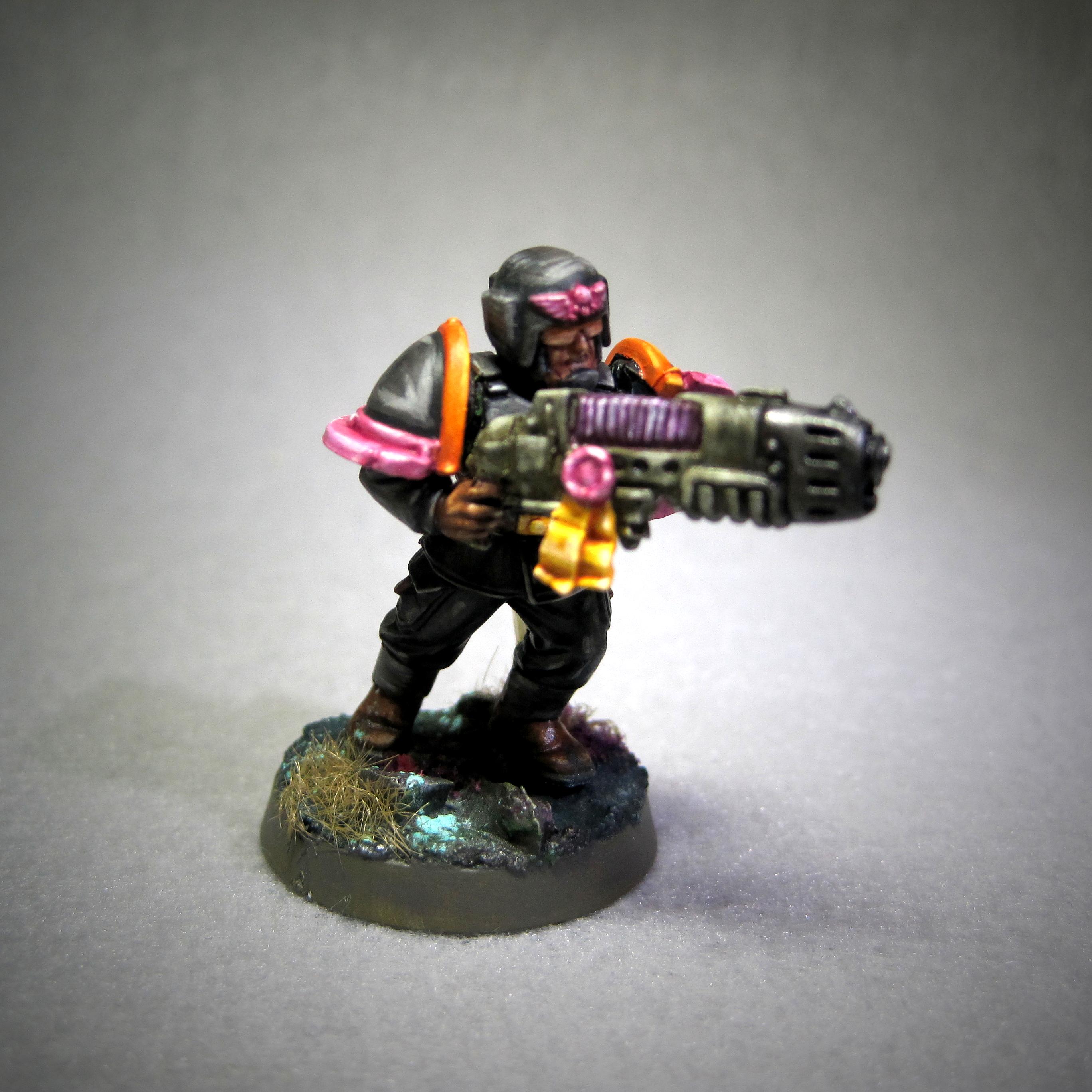 Imperial Guard, Inducted, Inquisitor, Plasma Gun, Veteran, Warhammer 40,000