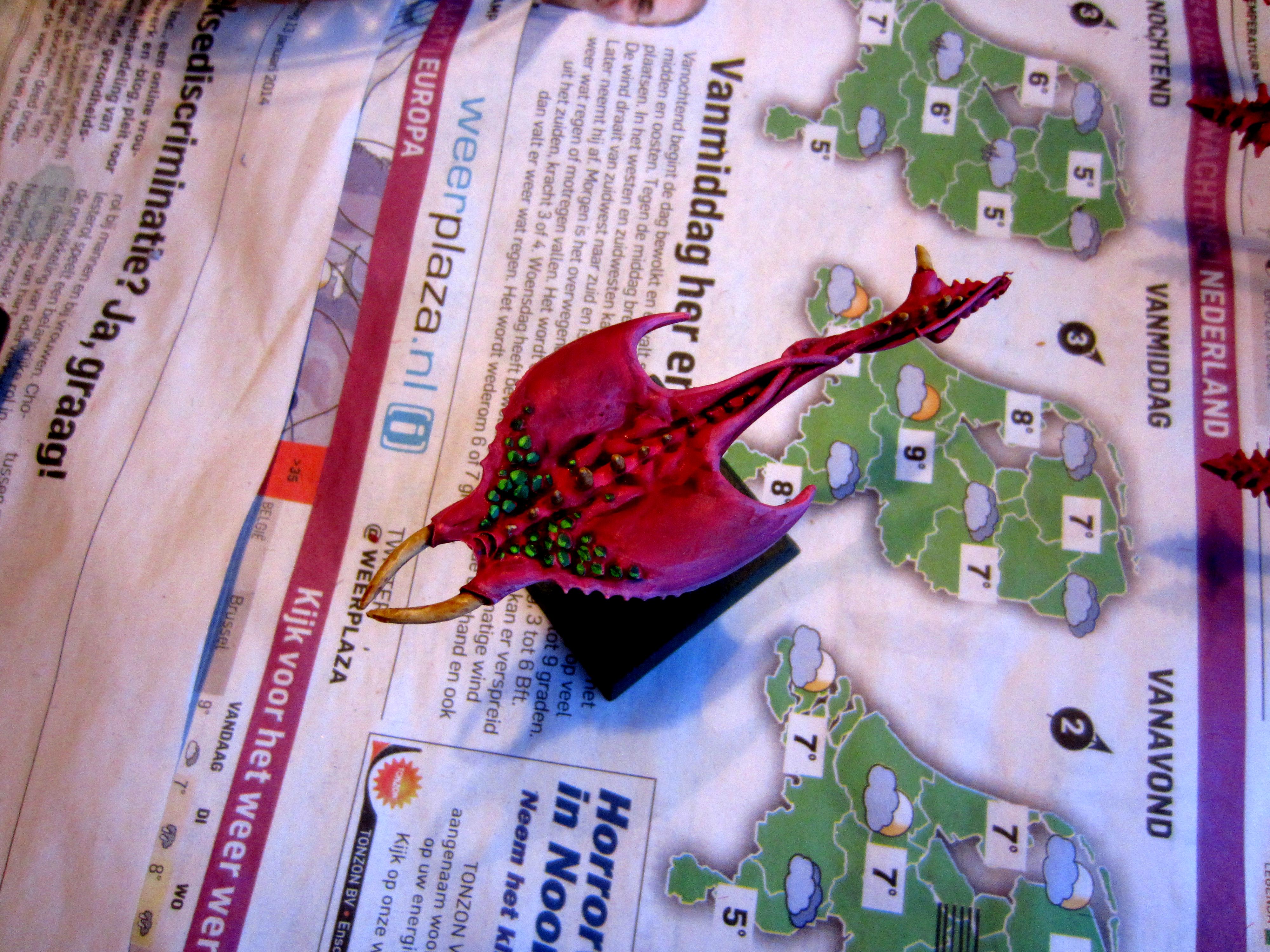Chaos, Daemons, Screamer Of Tzeentch, Tzeentch, Work In Progress