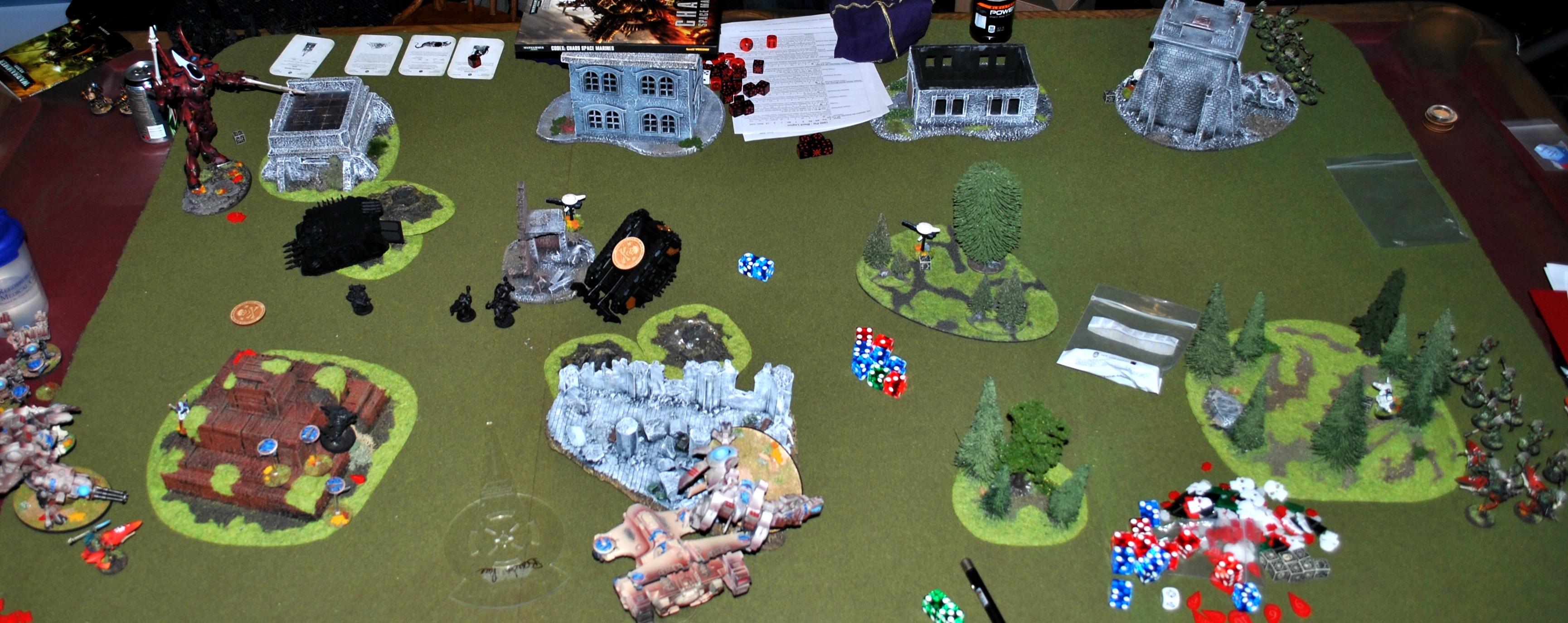 Battle Report, Chaos Space Marines, Taudar