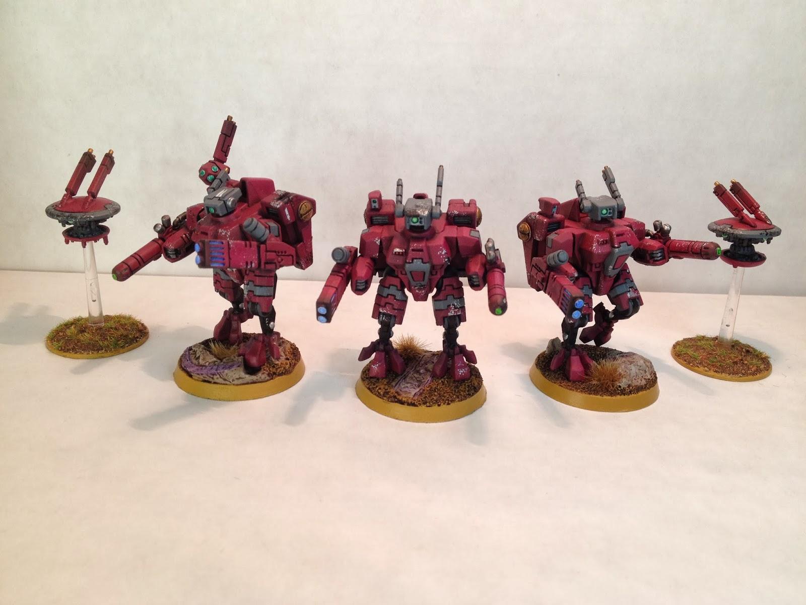 Battlesuit, Ethereal, Farsight, Riptide, Tau