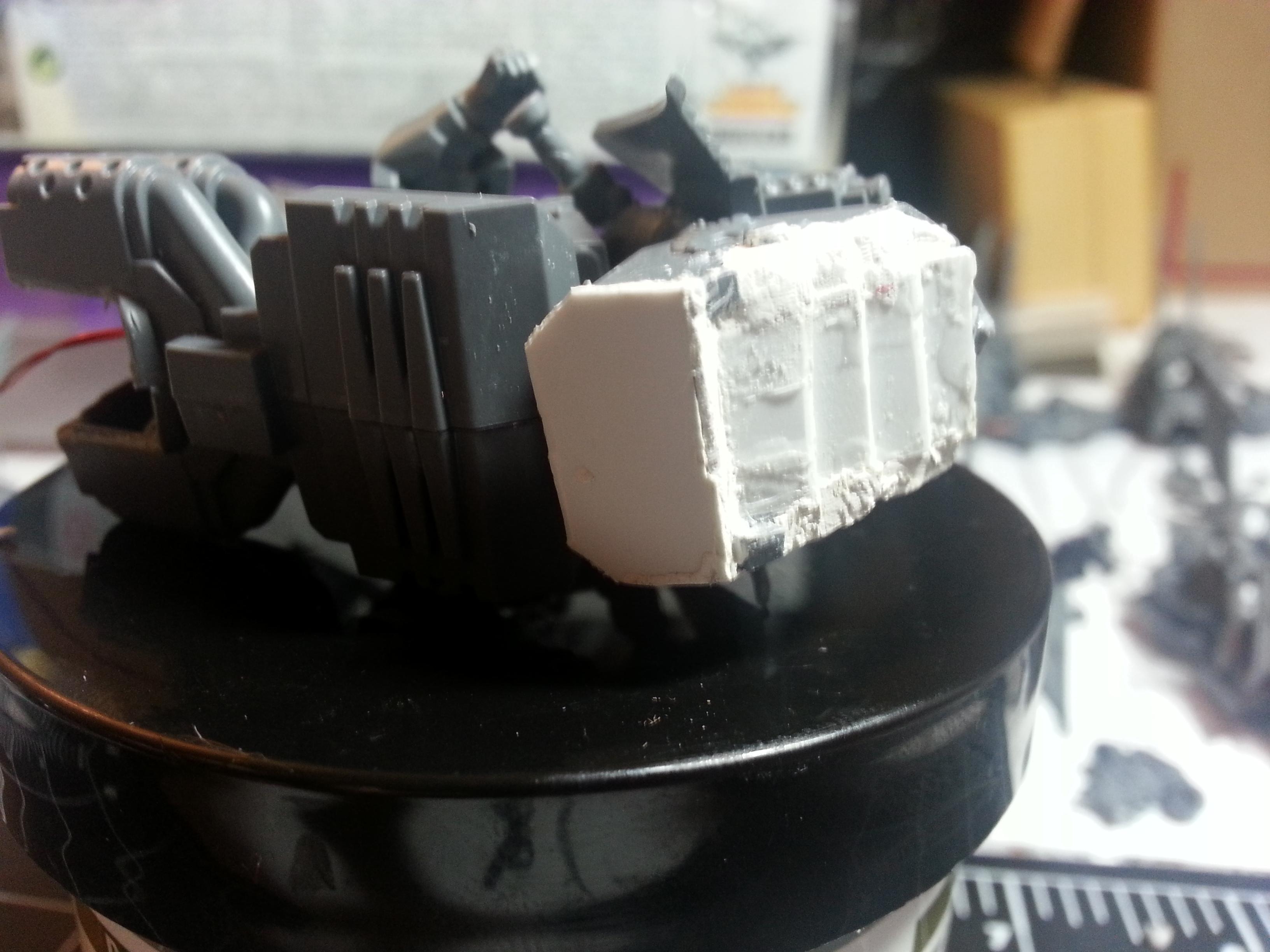 Bike, Hoverbike, LED, Space Marines, Warhammer 40,000, White Scars