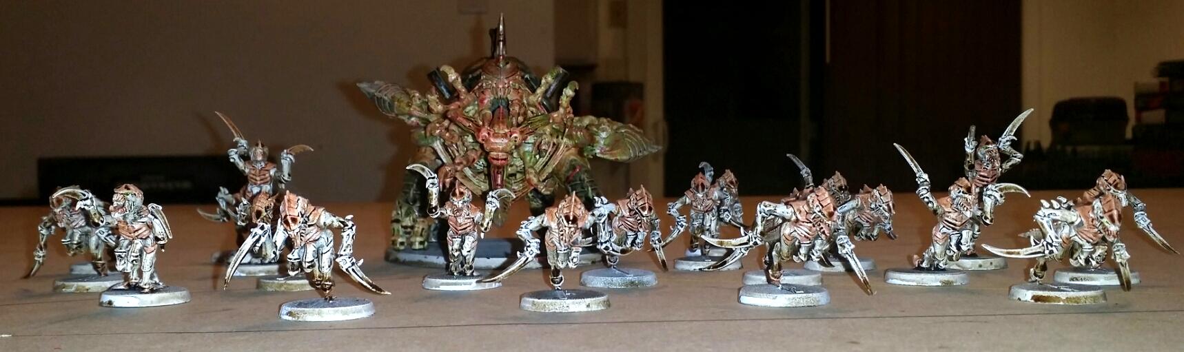 Elites, Haruspex, Hormagaunts, Magetized, Quick Paint, Troops