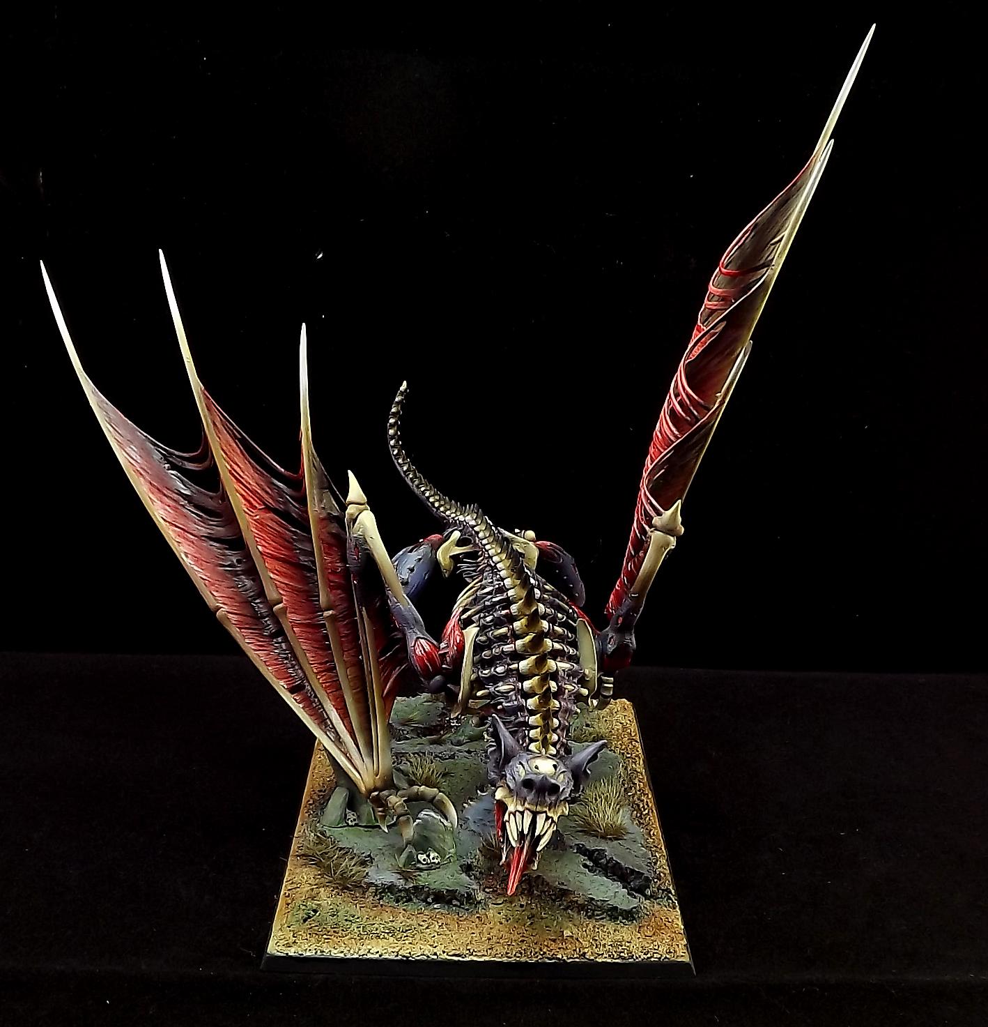 Battle, Swamp, Terrorgheist, Vampires Count, Warhammer Fantasy