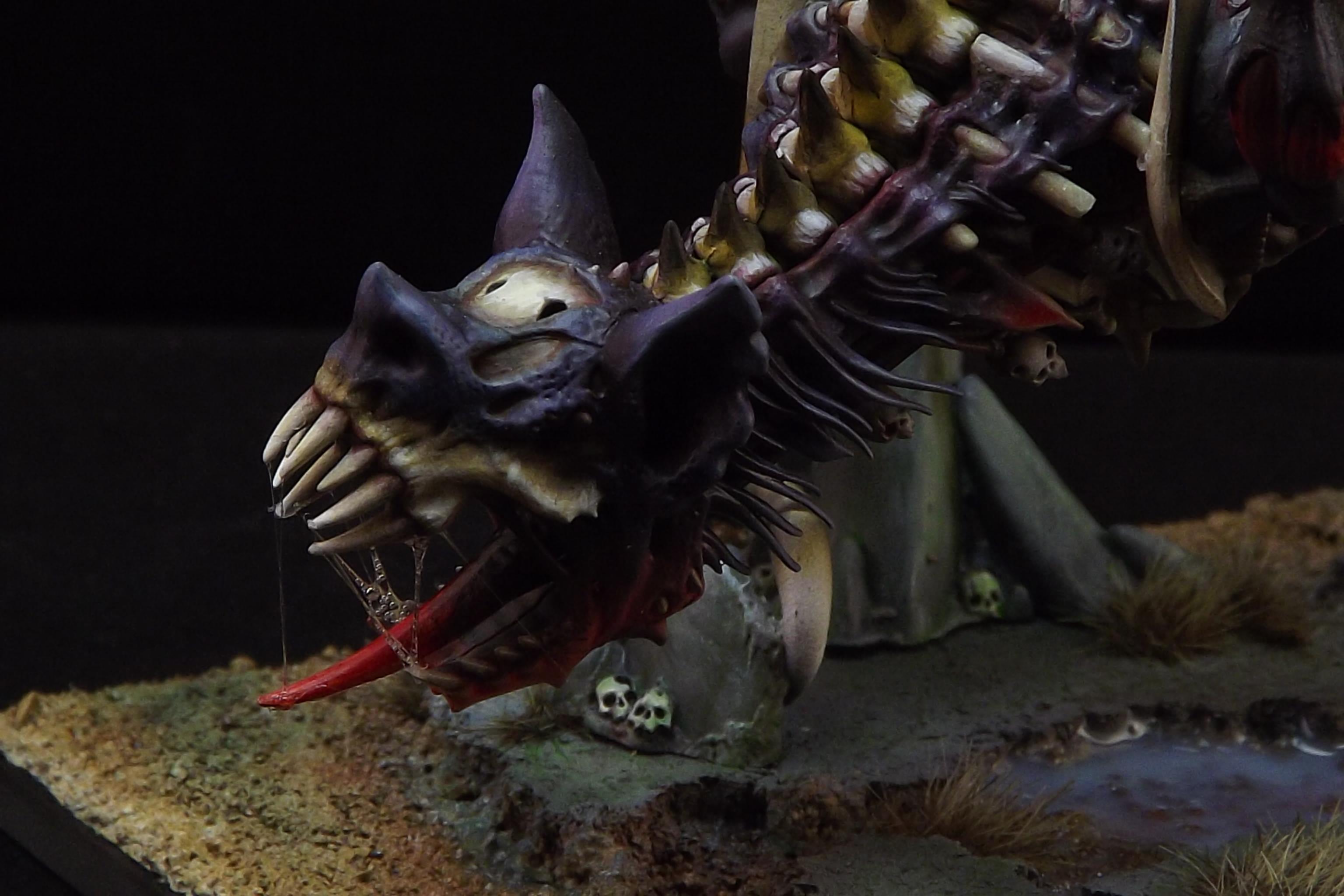 Battle, Swamp, Terrorgheist, Vampires Count, Warhammer Fantasy